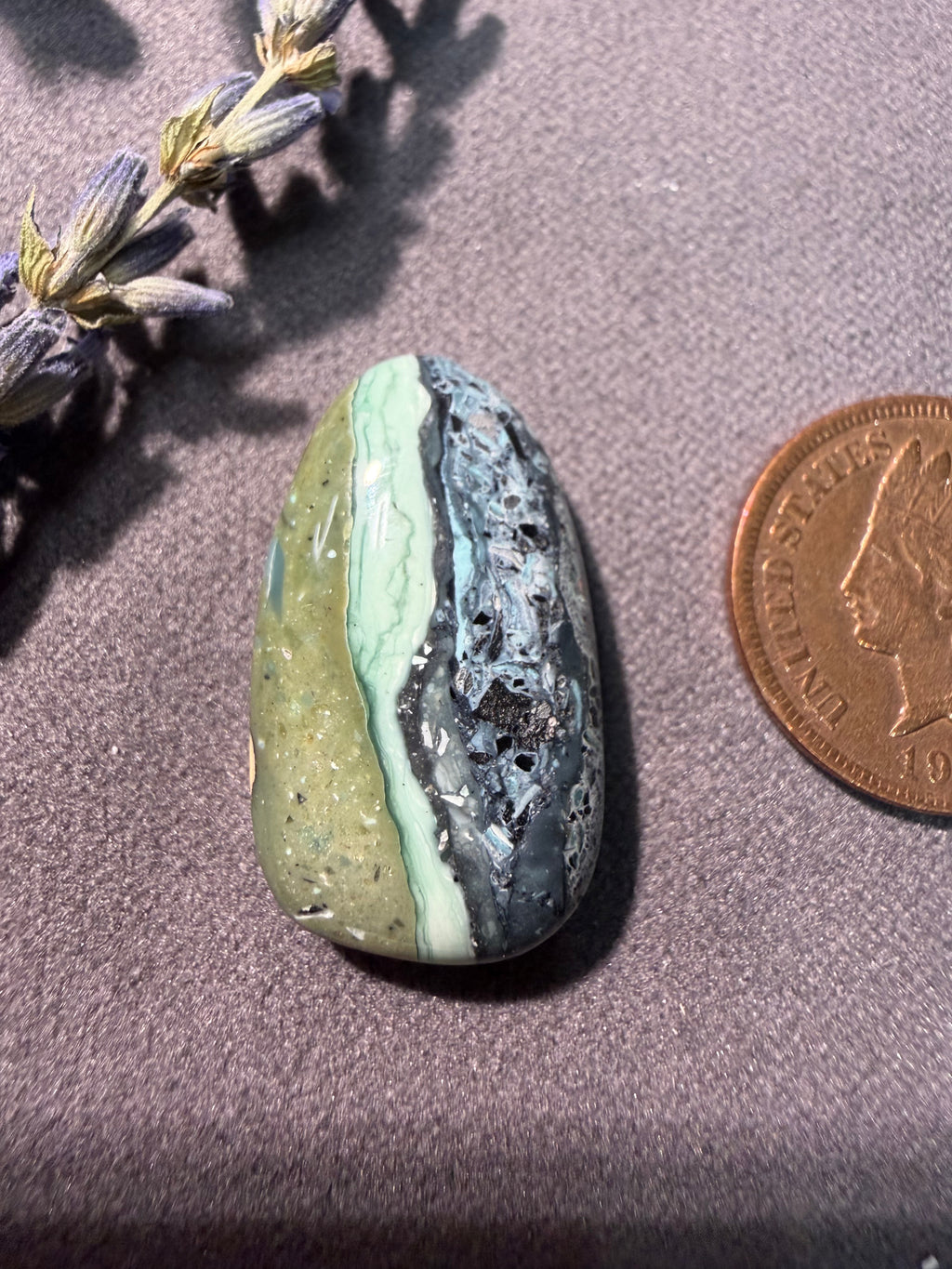 So Beautiful and Unique! Mystic Sage Variscite!