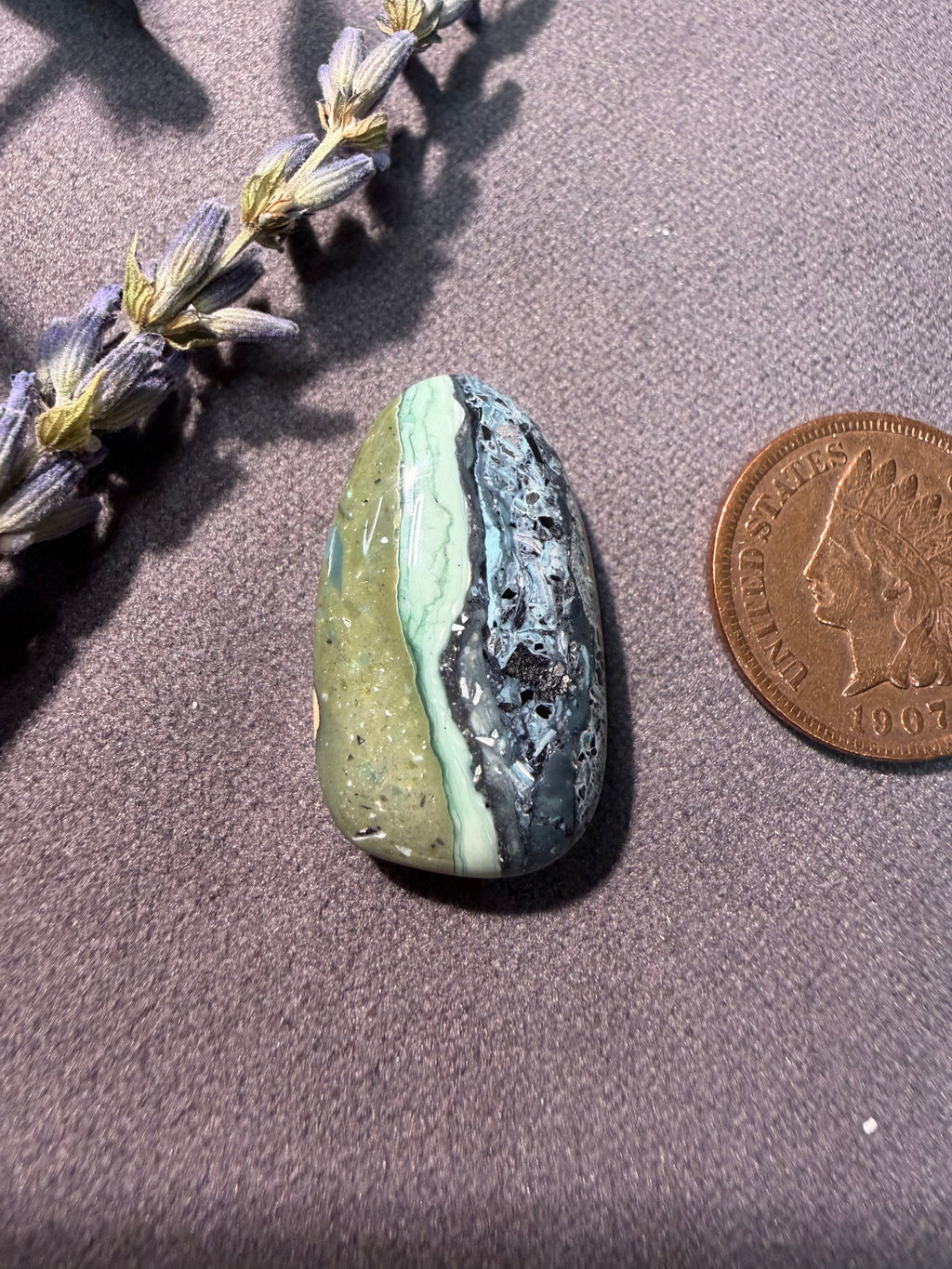 So Beautiful and Unique! Mystic Sage Variscite!