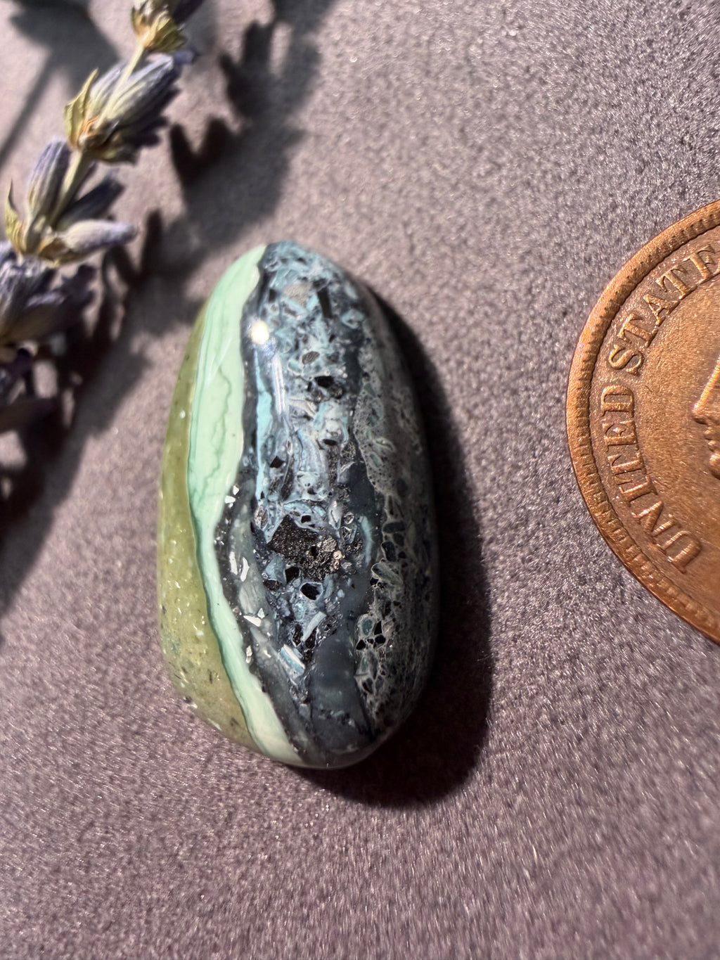 So Beautiful and Unique! Mystic Sage Variscite!