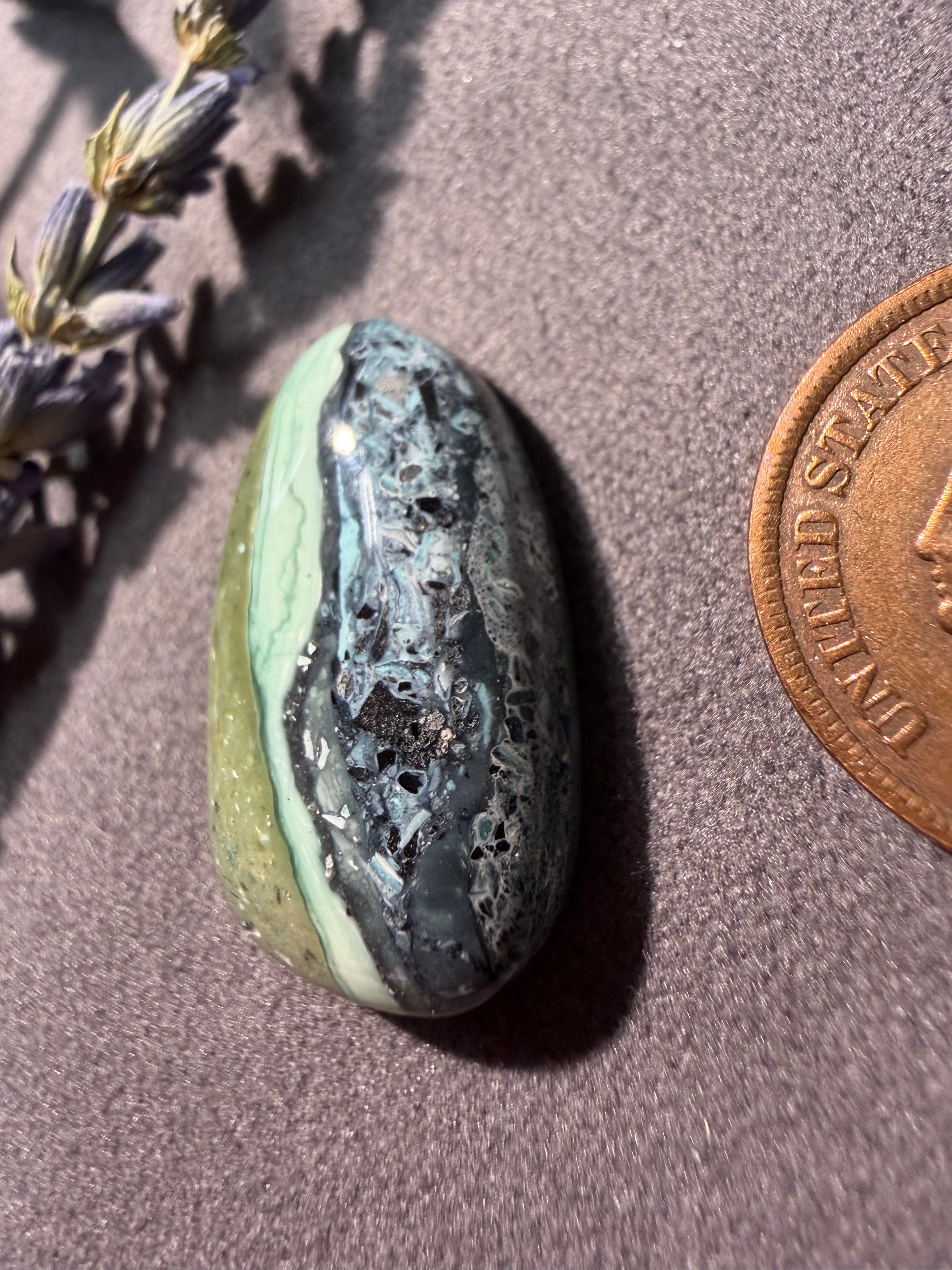 So Beautiful and Unique! Mystic Sage Variscite!