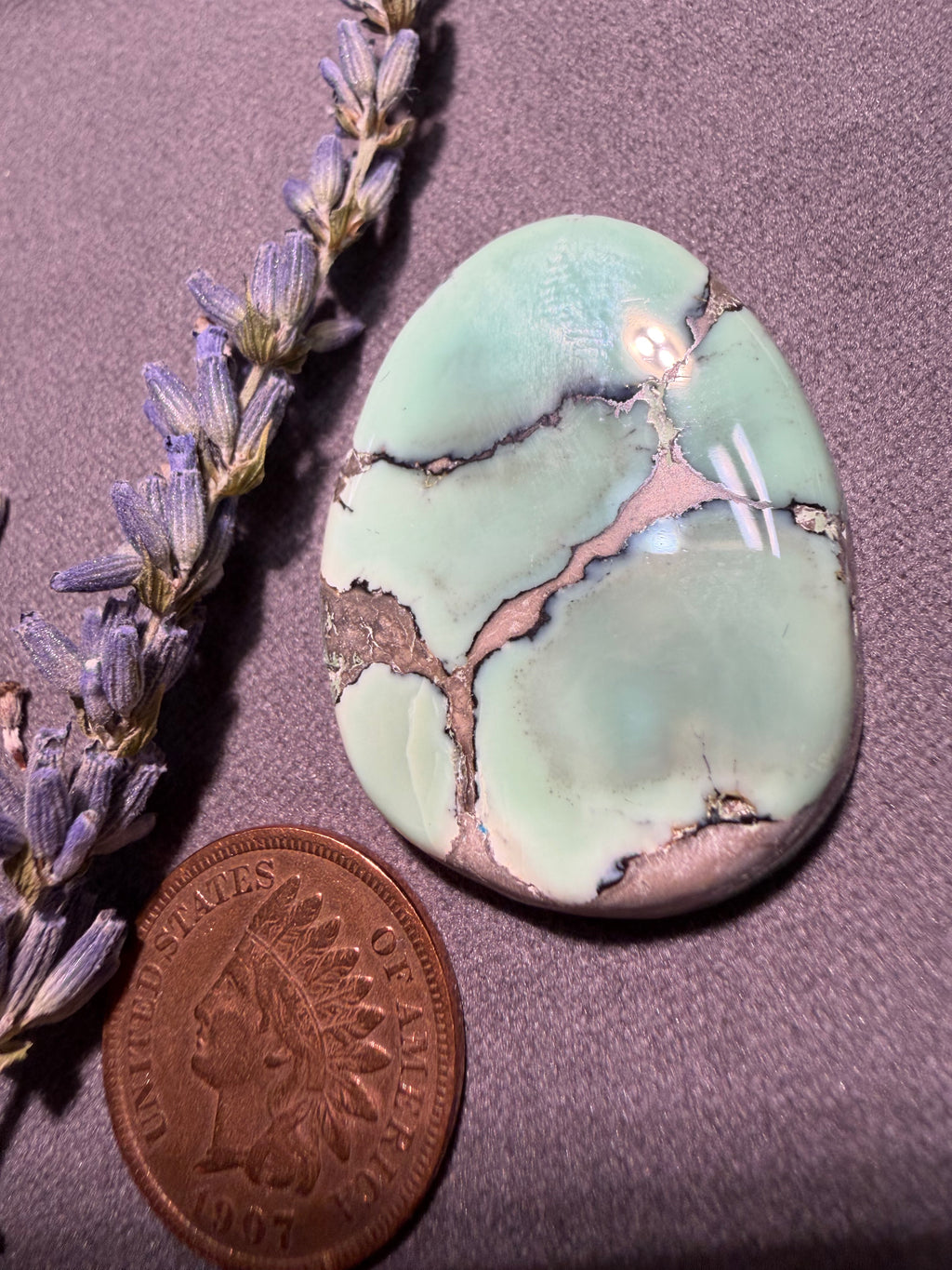 Large Gorgeous Desert Bloom Variscite!  UnBAcked! ON Sale!