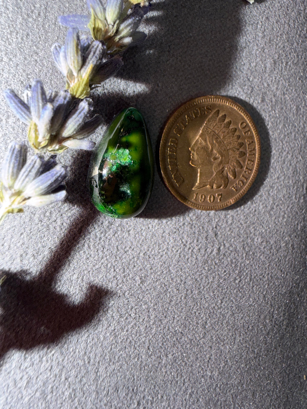 For The Love of Green Stones!!  Sonoran Rio Verde Cabochon!
