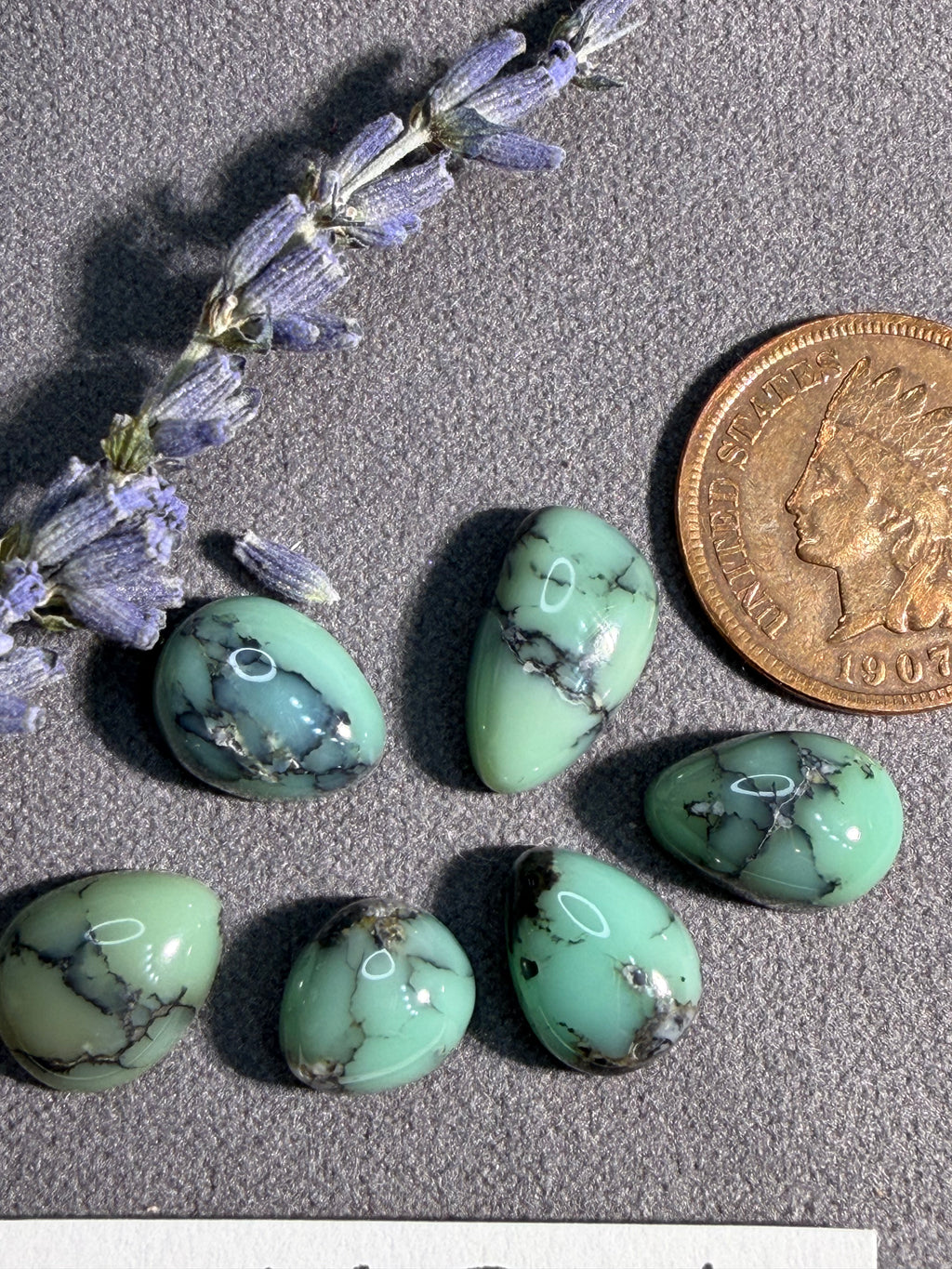 Lot of Emerald Basin Mine - Variscite 19cts. On Sale!