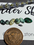 Gorgeous NEW LANDER VARISCITE Lot of 6 stones!  On Sale!