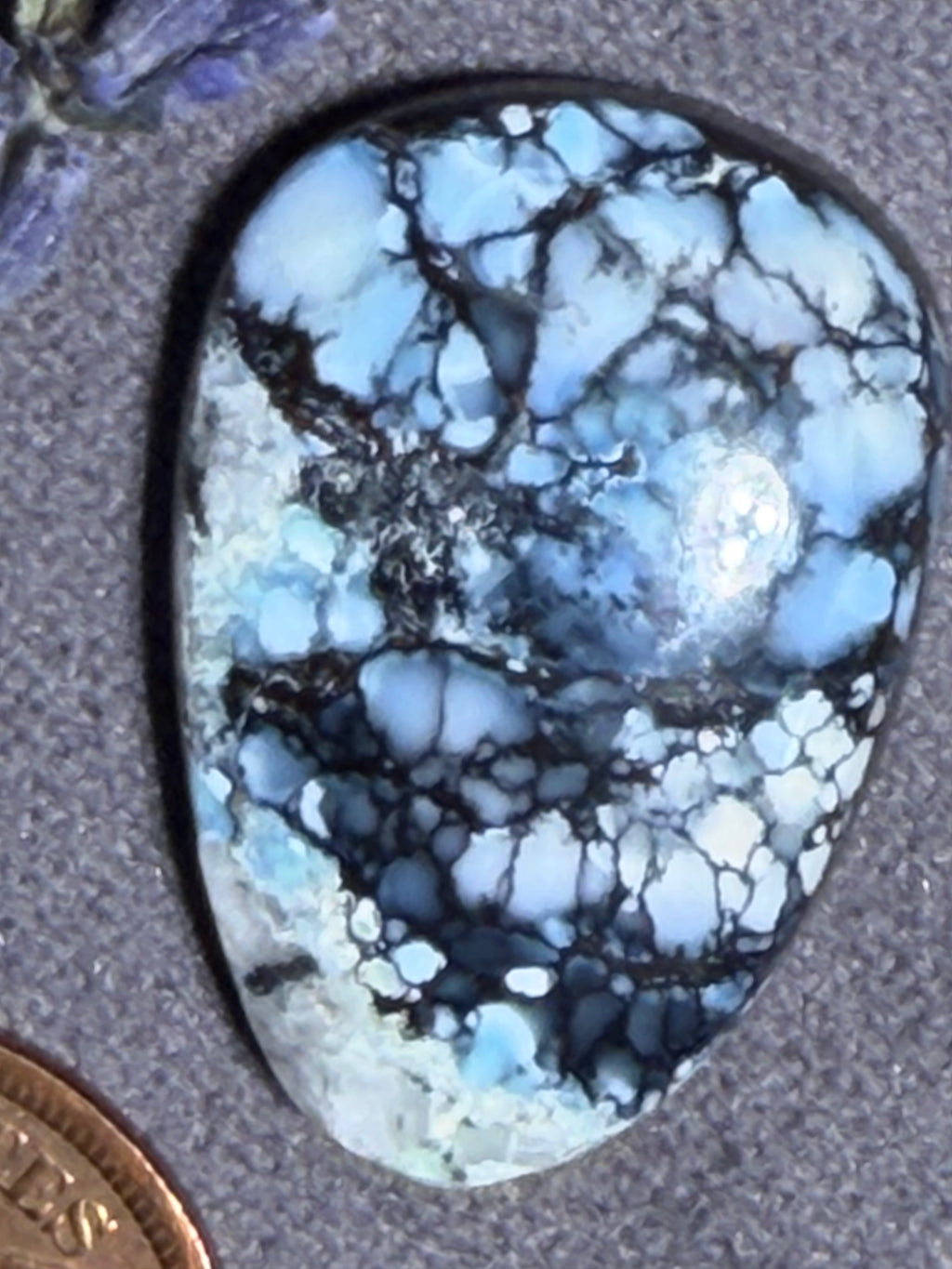 Beautiful White River Variscite - Look at the matrix and all the colors in this one!