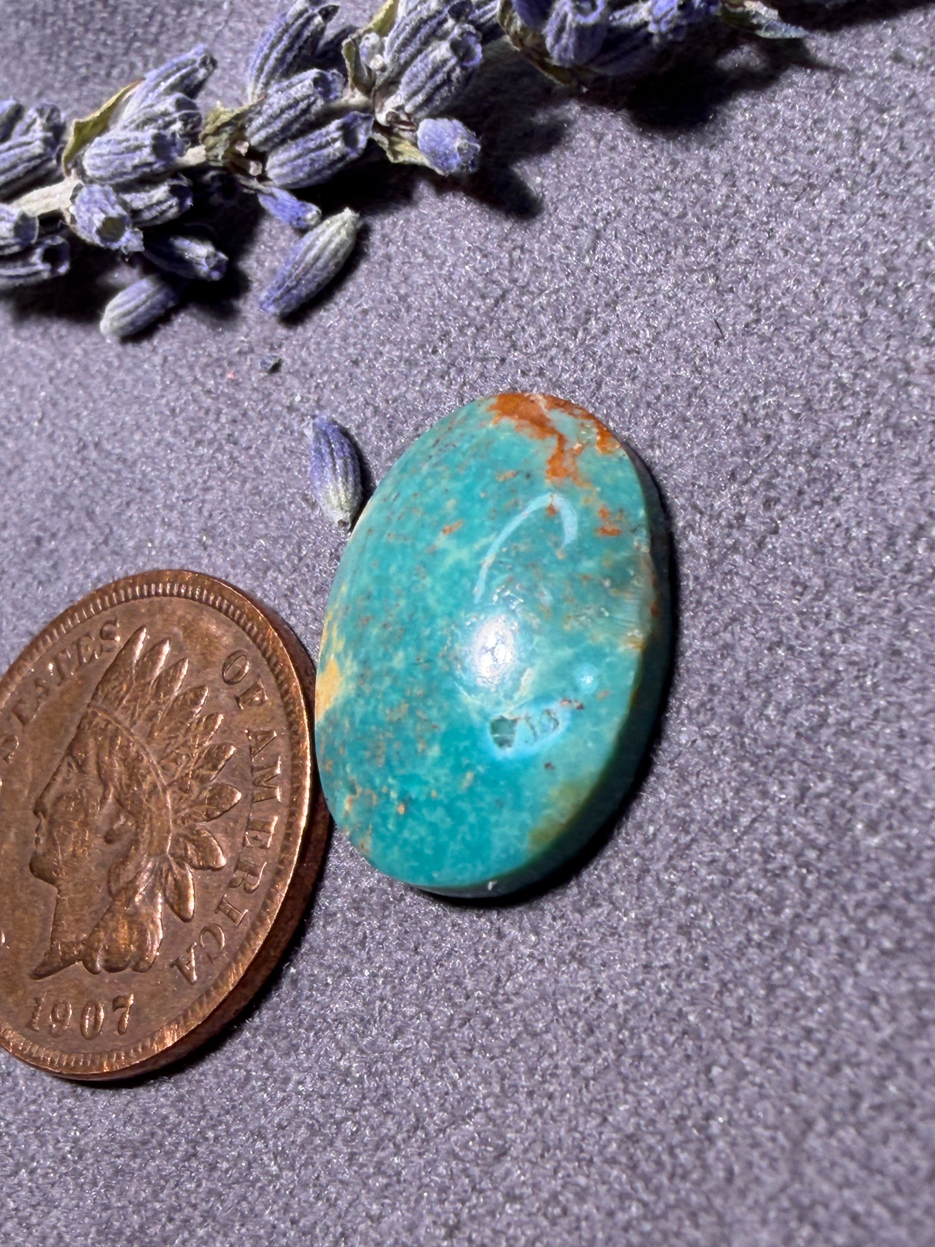 I love Green Turquoise!!  Did you see this Campitos Turquoise cabochon? Unbacked!