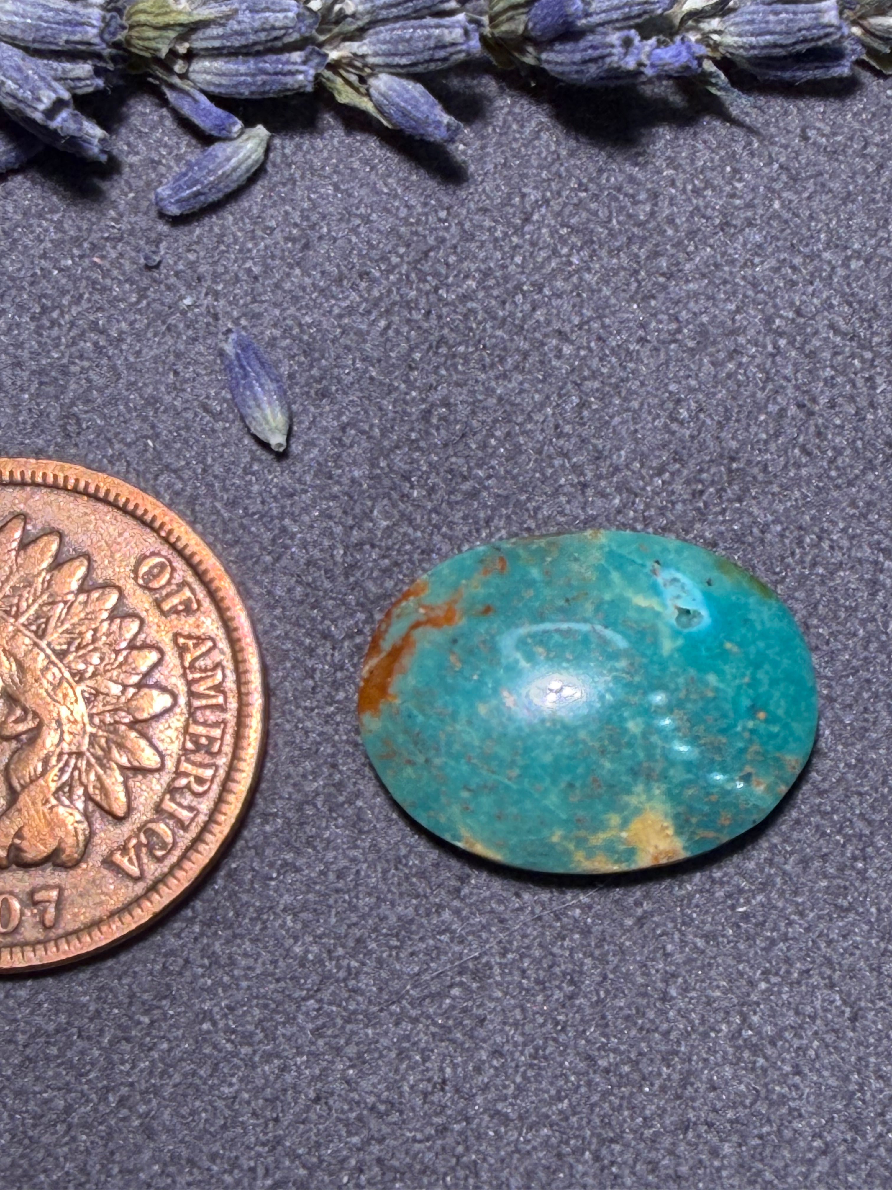 I love Green Turquoise!!  Did you see this Campitos Turquoise cabochon? Unbacked!