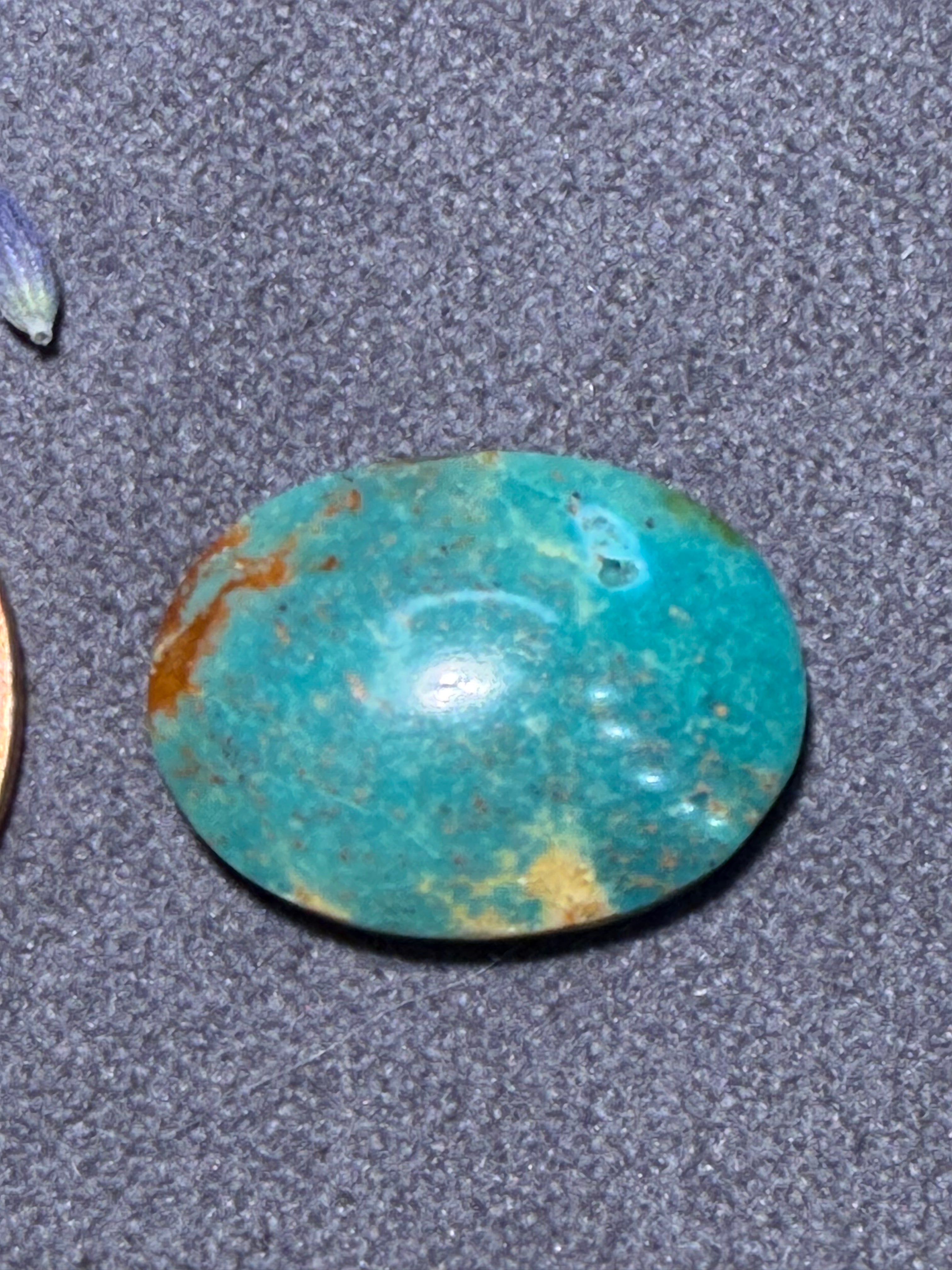 I love Green Turquoise!!  Did you see this Campitos Turquoise cabochon? Unbacked!