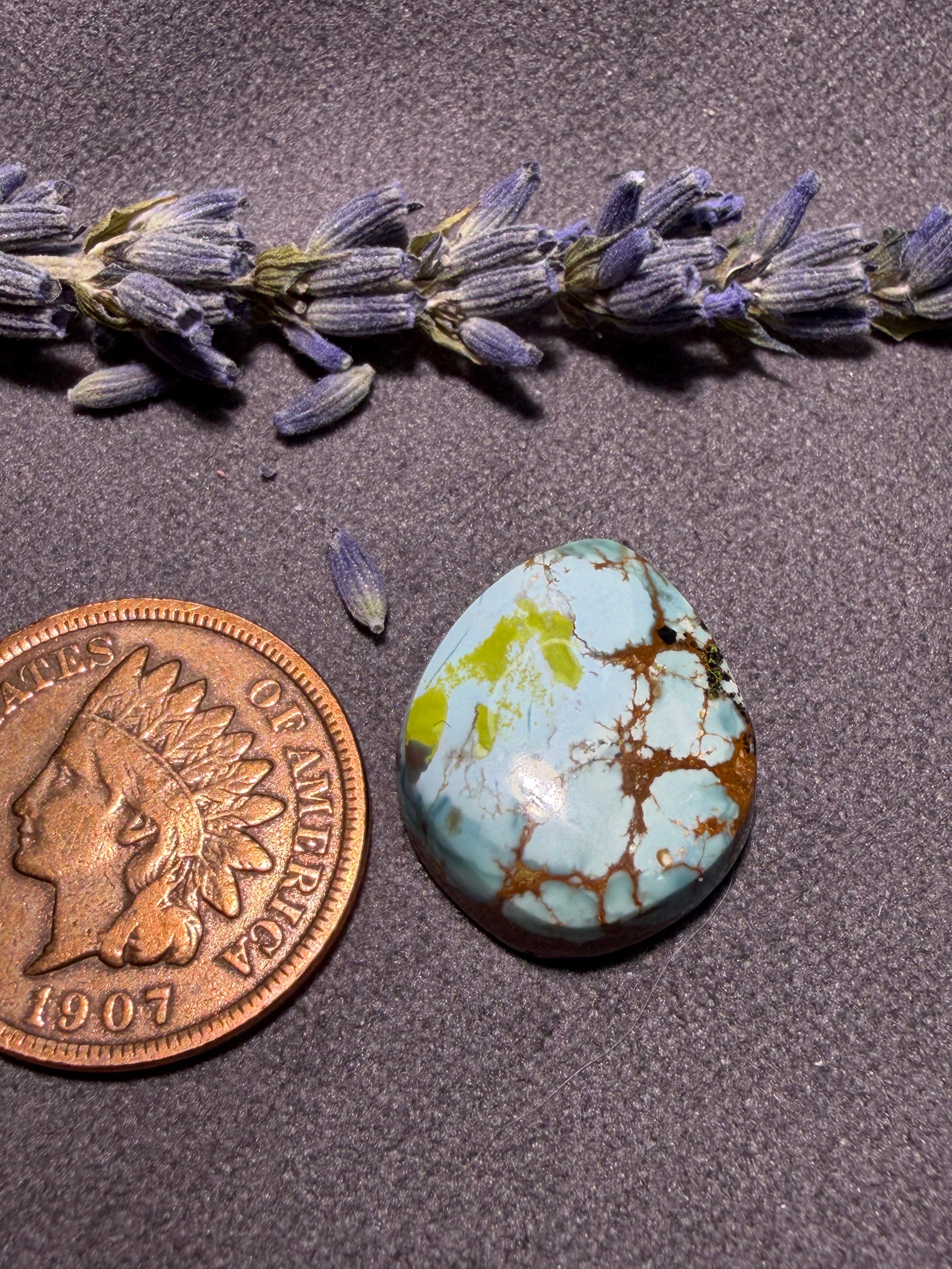 Gorgeous Gobi Turquoise Cabochon! On Sale!