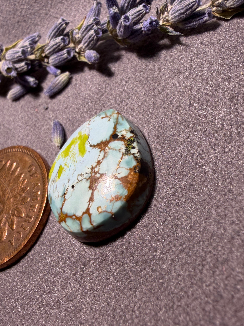 Gorgeous Gobi Turquoise Cabochon! On Sale!