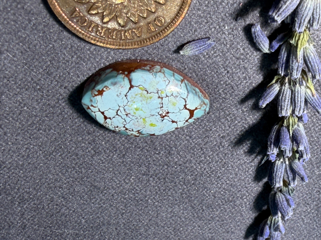 Gorgeous Gobi Turquoise Cabochon! On Sale!