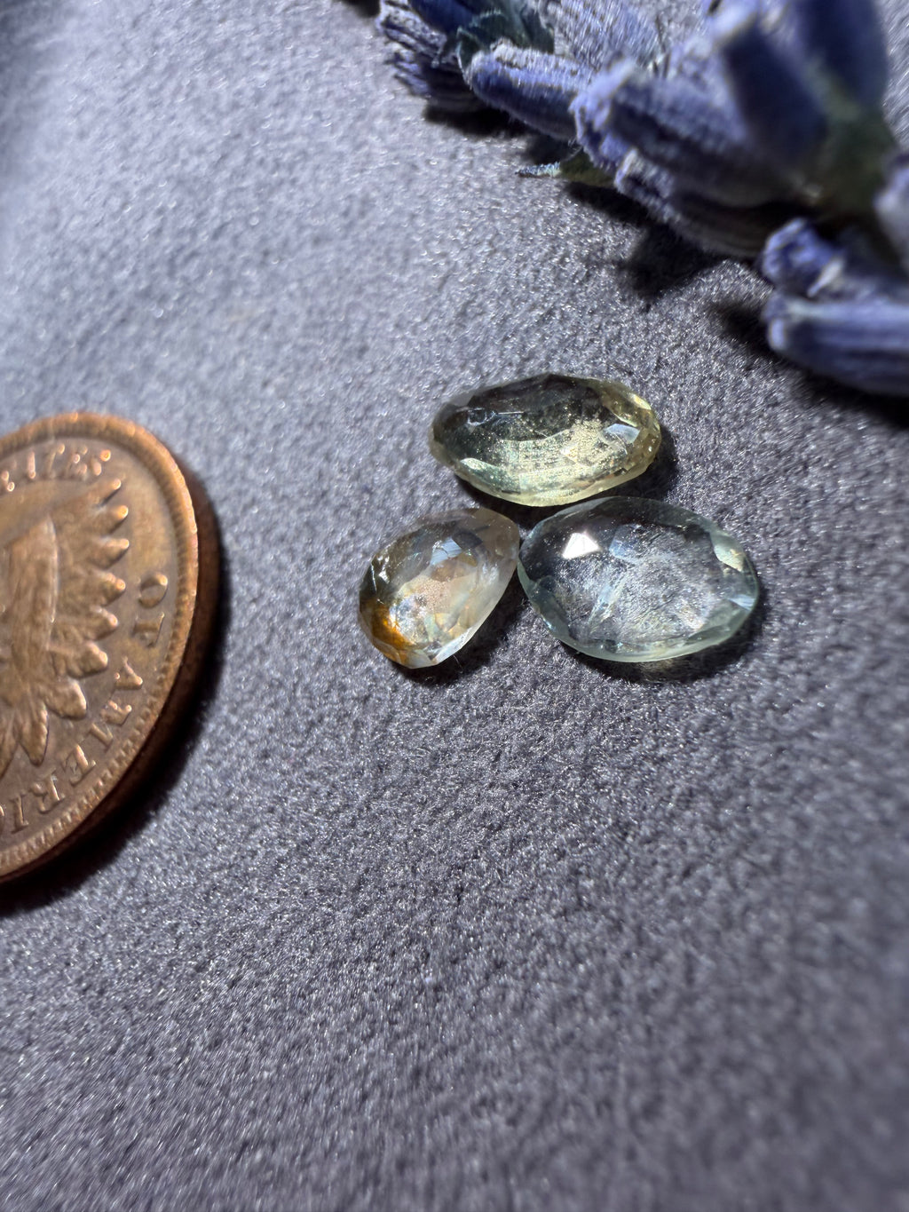 Beautiful Madagascar Sapphires - 3 stone lot. On Sale!