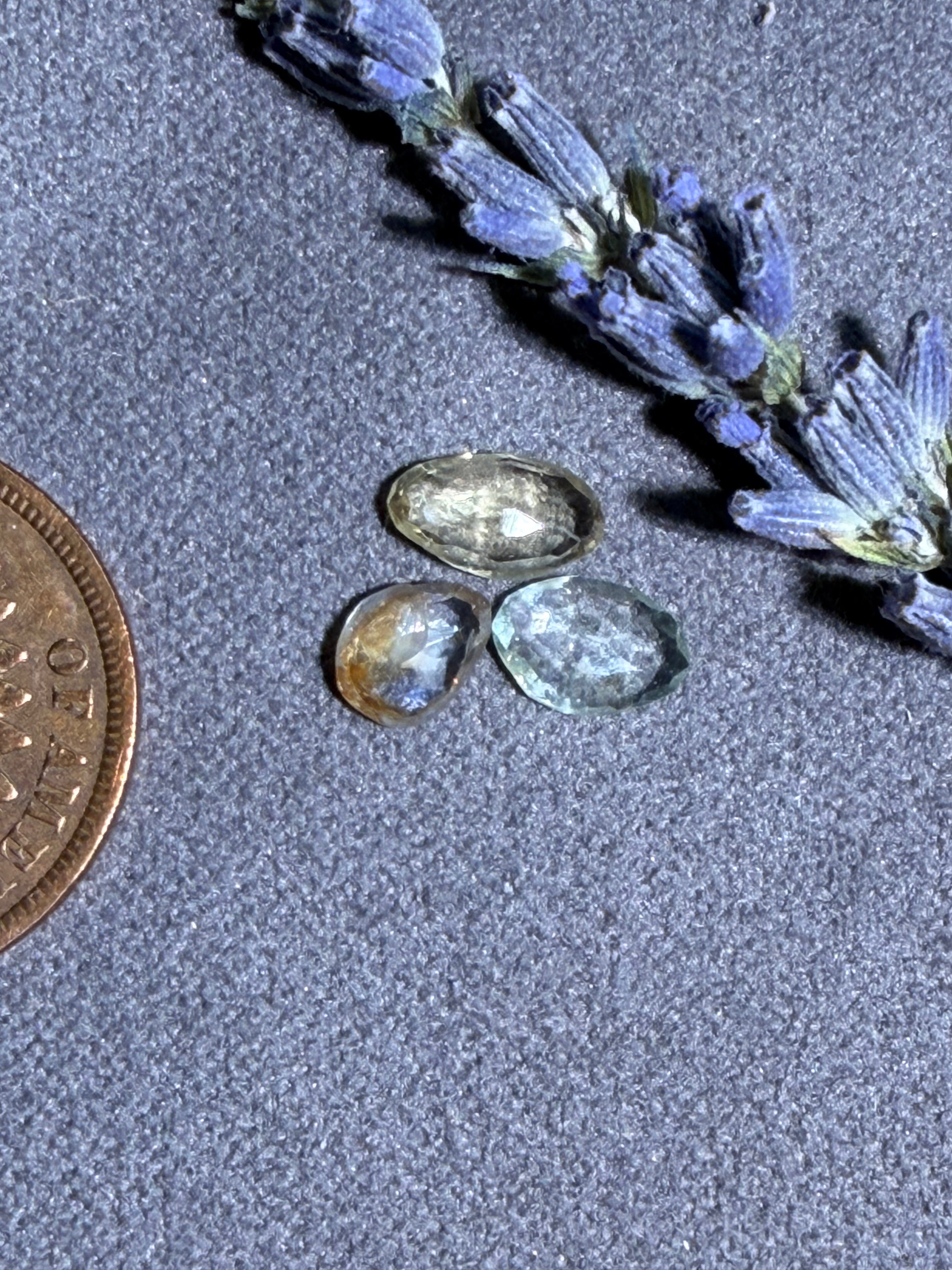 Beautiful Madagascar Sapphires - 3 stone lot. On Sale!