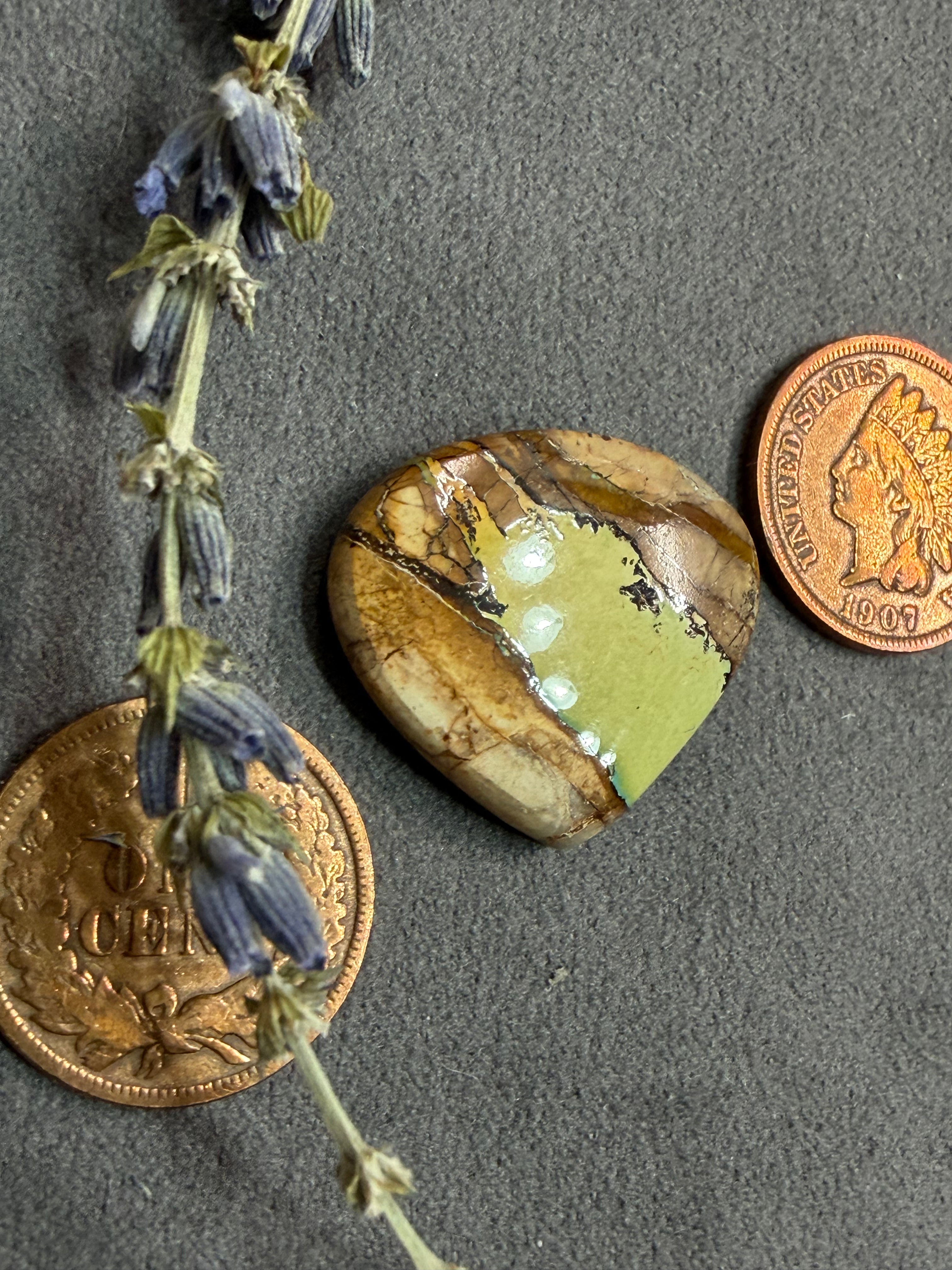 Natural Montezuma Royston Ribbon Cabochon On Sale!