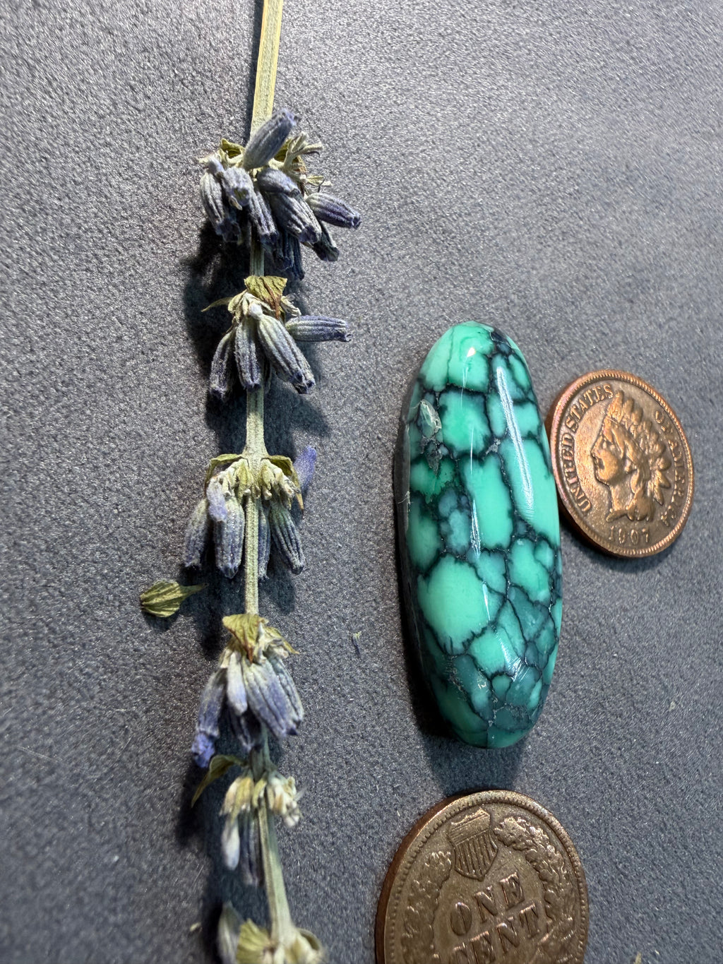 Beautiful Matrix on this Emerald Rose Variscite - On Sale!