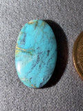 The Matrix in this one is Beautiful - Bisbee Turquoise Cabochon! On Sale!