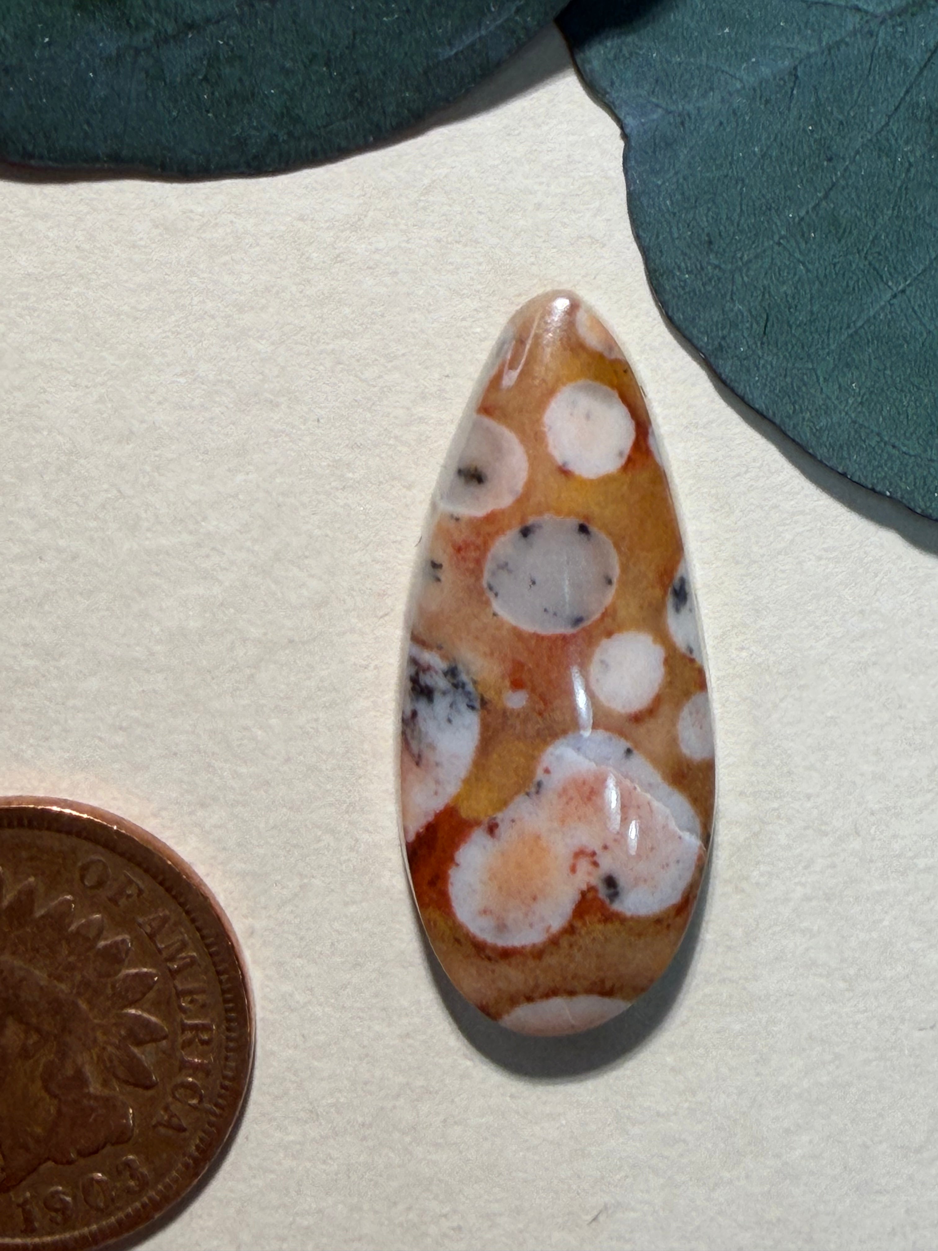 Beautiful Fawn Jasper Cabs - Unbacked and Stunning!