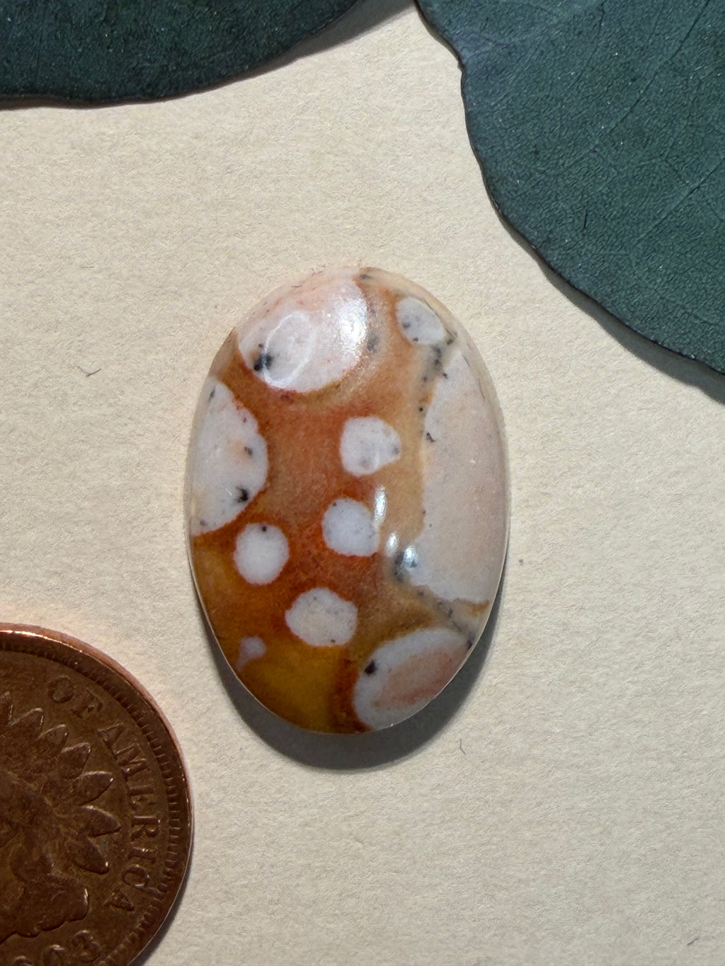 Beautiful Fawn Jasper Cabs - Unbacked and Stunning!