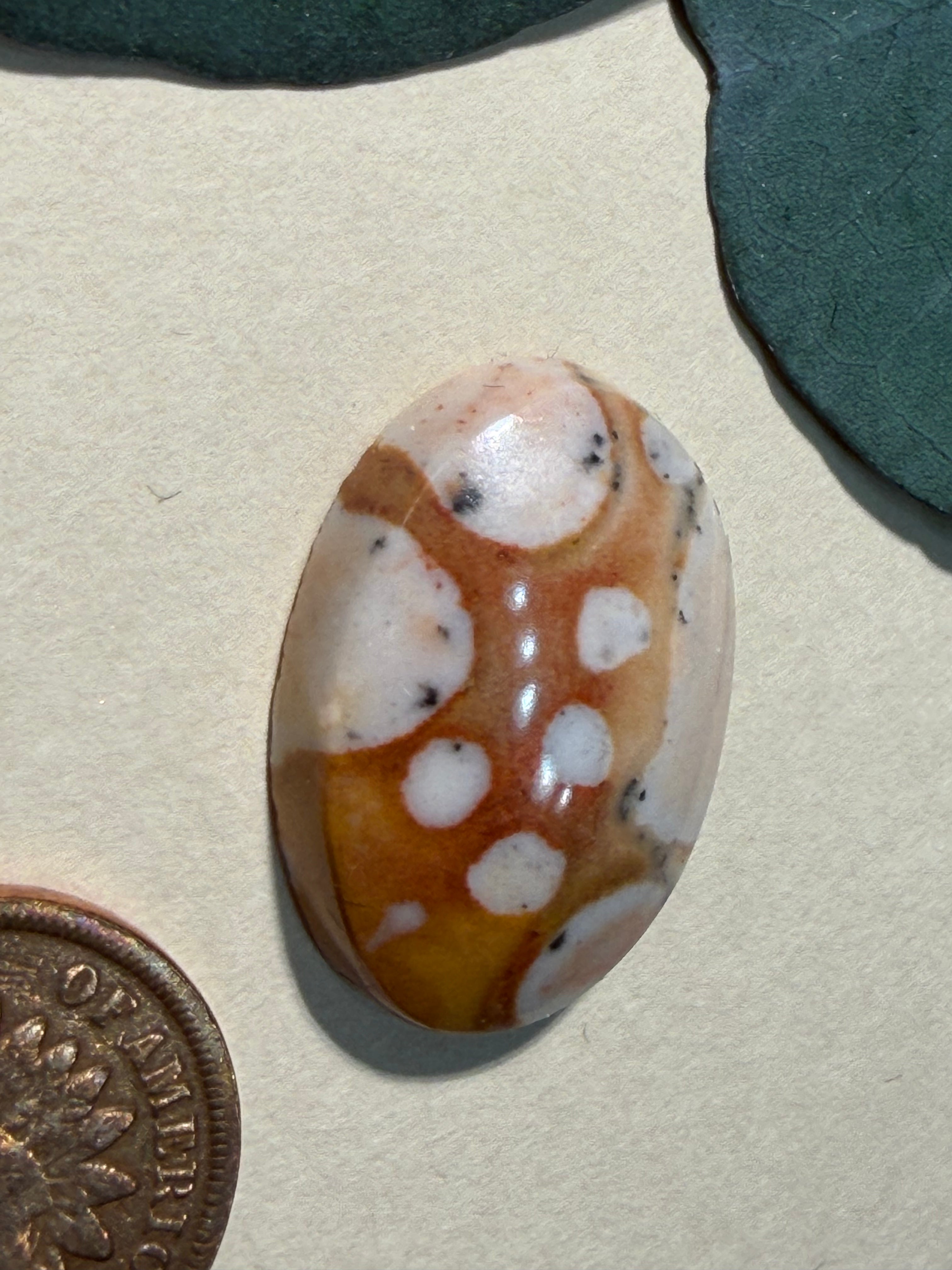 Beautiful Fawn Jasper Cabs - Unbacked and Stunning!