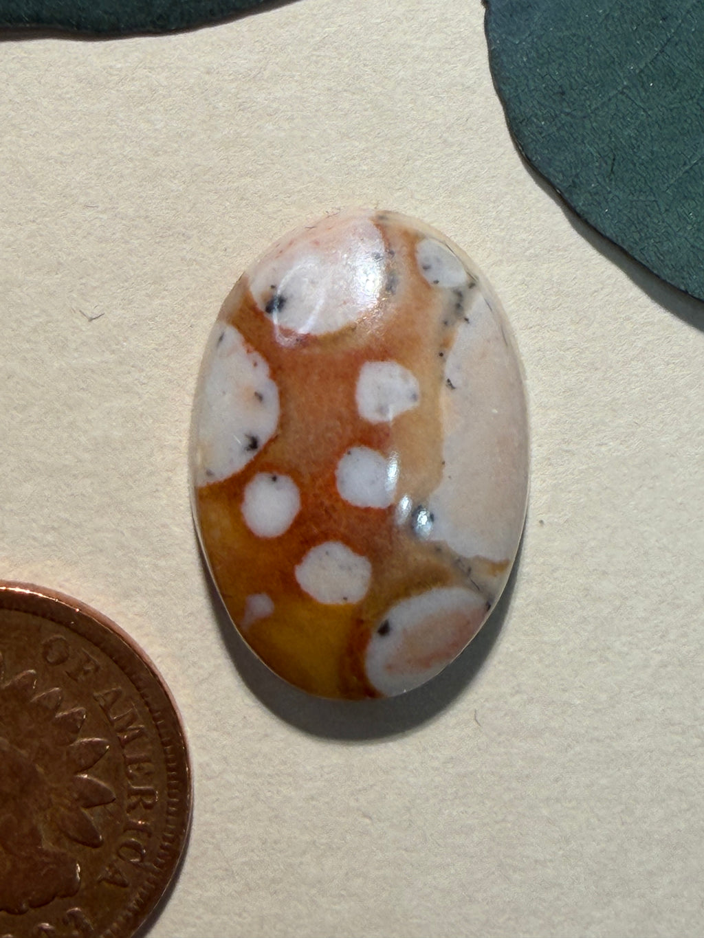 Beautiful Fawn Jasper Cabs - Unbacked and Stunning!