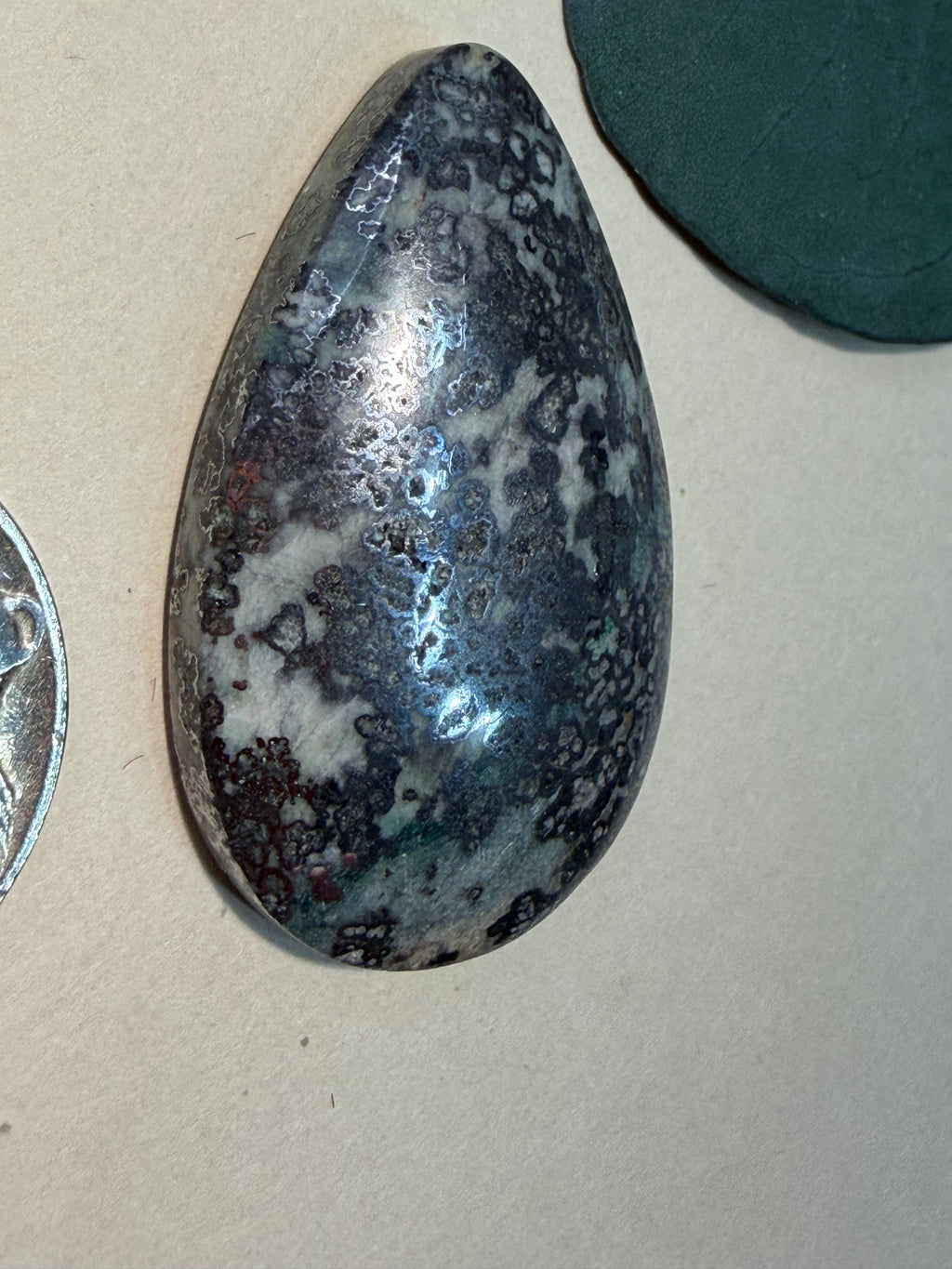 RARE & REAL NATIVE Dendritic Silver Cabochon - Significant Mark Down!