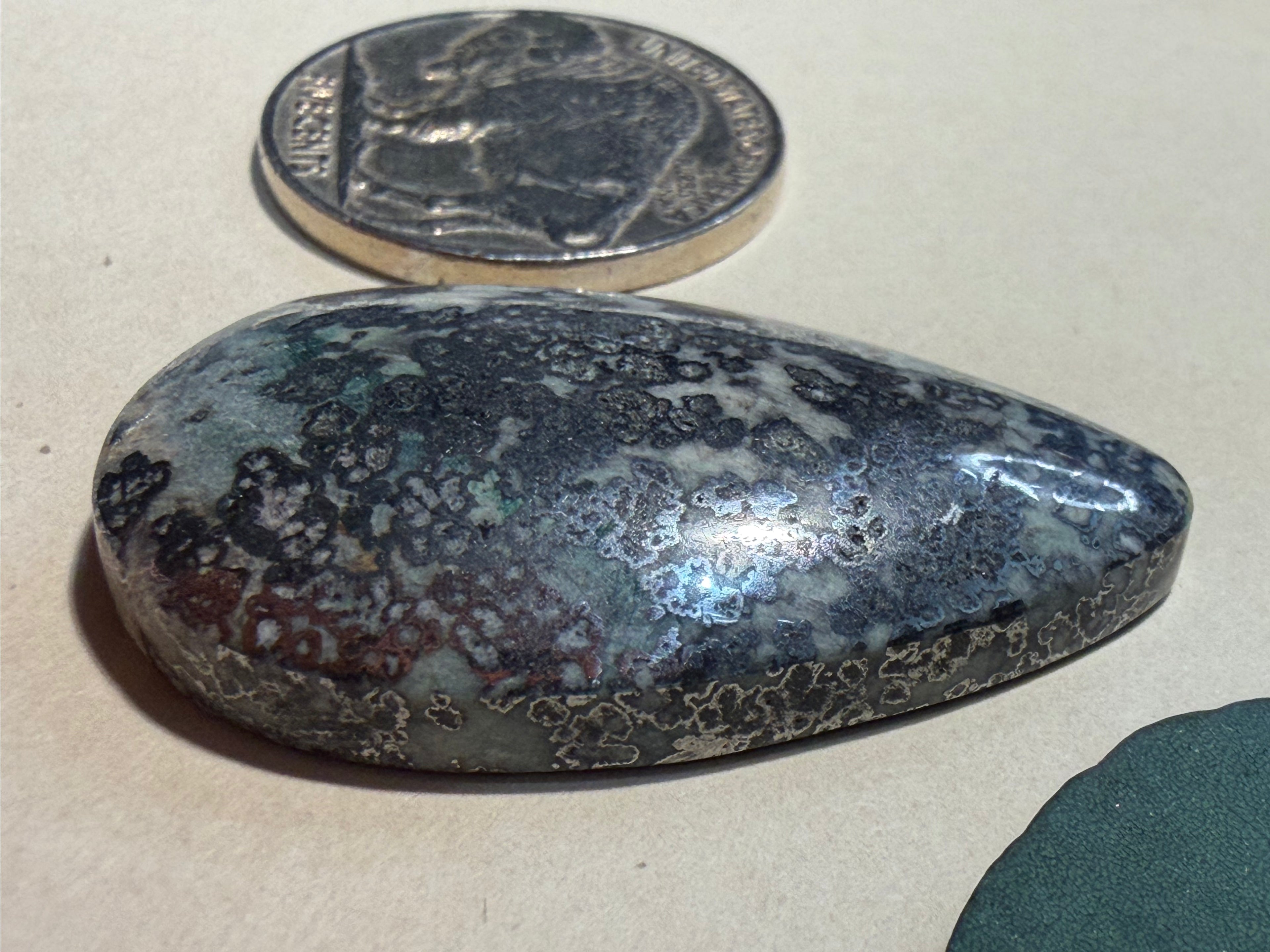 RARE & REAL NATIVE Dendritic Silver Cabochon - Significant Mark Down!