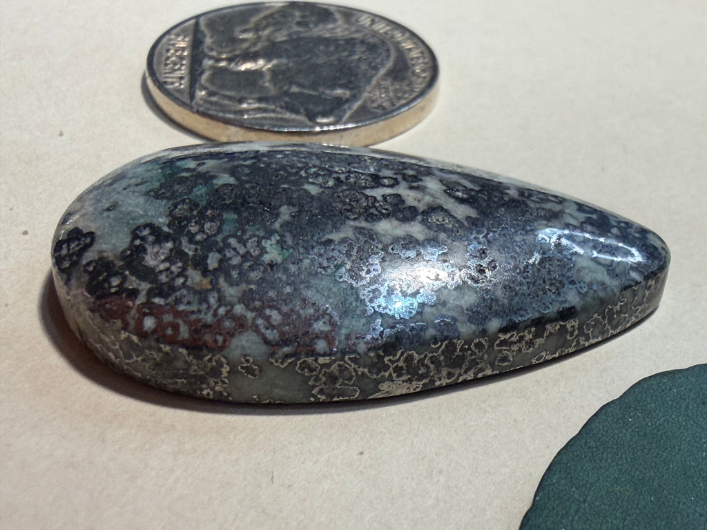 RARE & REAL NATIVE Dendritic Silver Cabochon - Significant Mark Down!