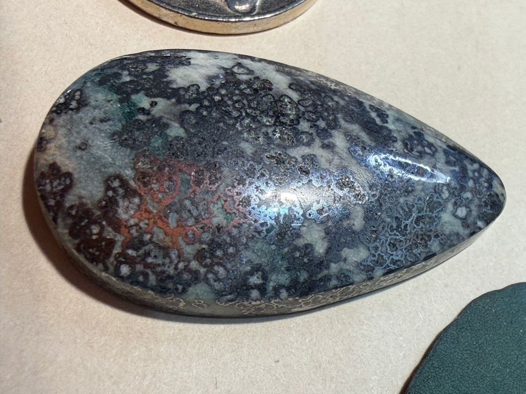 RARE & REAL NATIVE Dendritic Silver Cabochon - Significant Mark Down!
