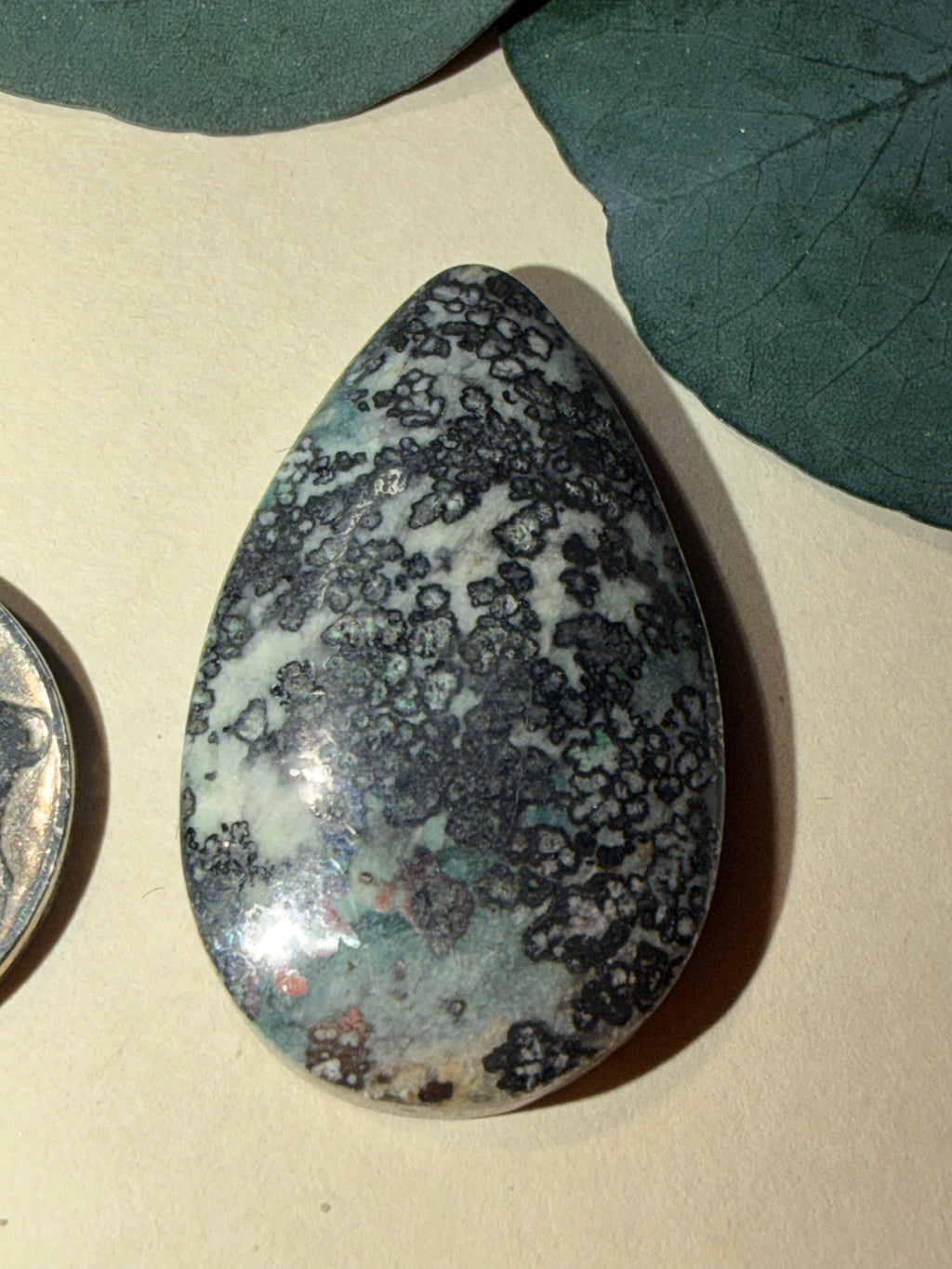 RARE & REAL NATIVE Dendritic Silver Cabochon - Significant Mark Down!