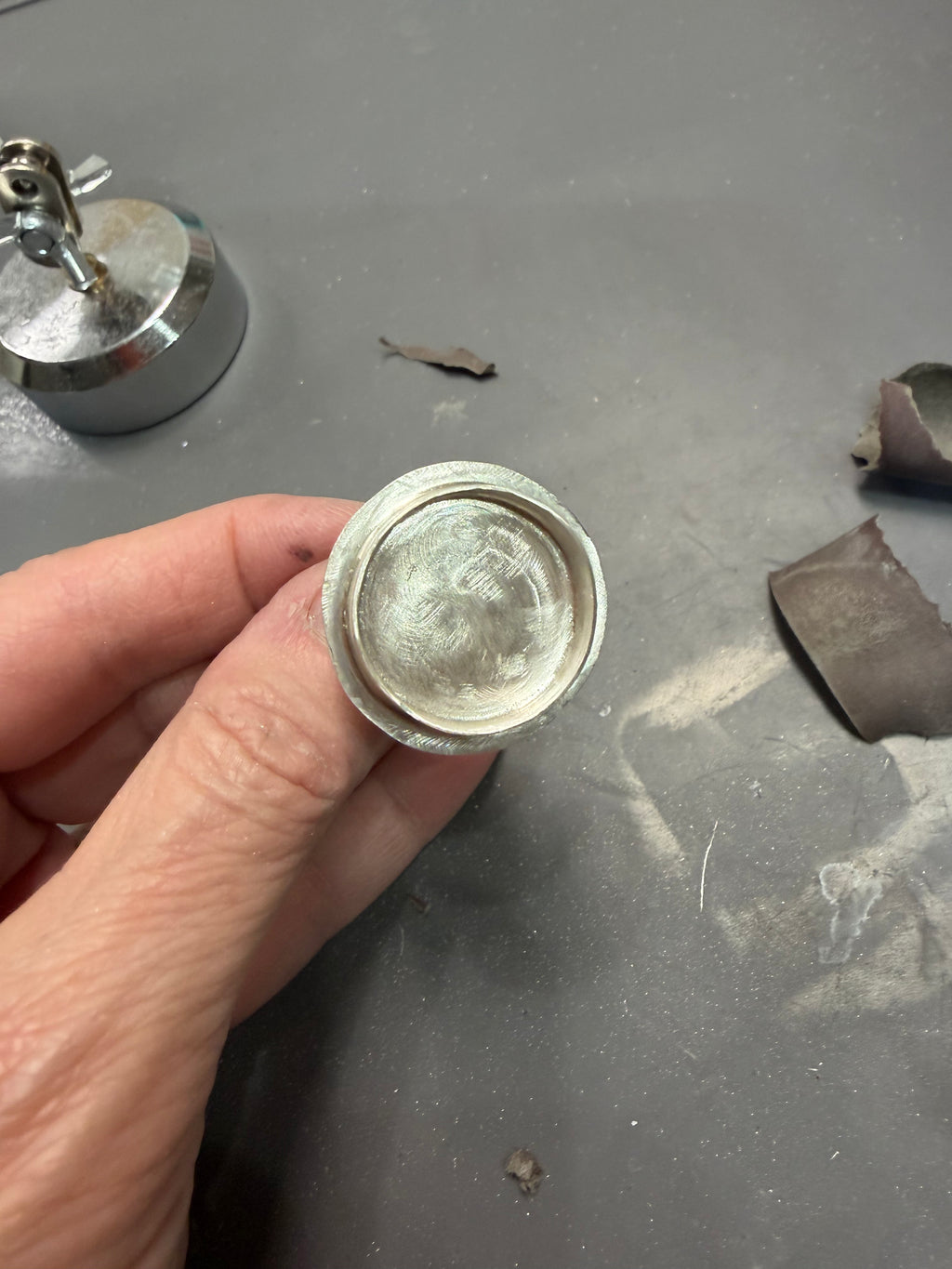 One of a Kind: Woodland Station Variscite Ring (Stone from Australia!)