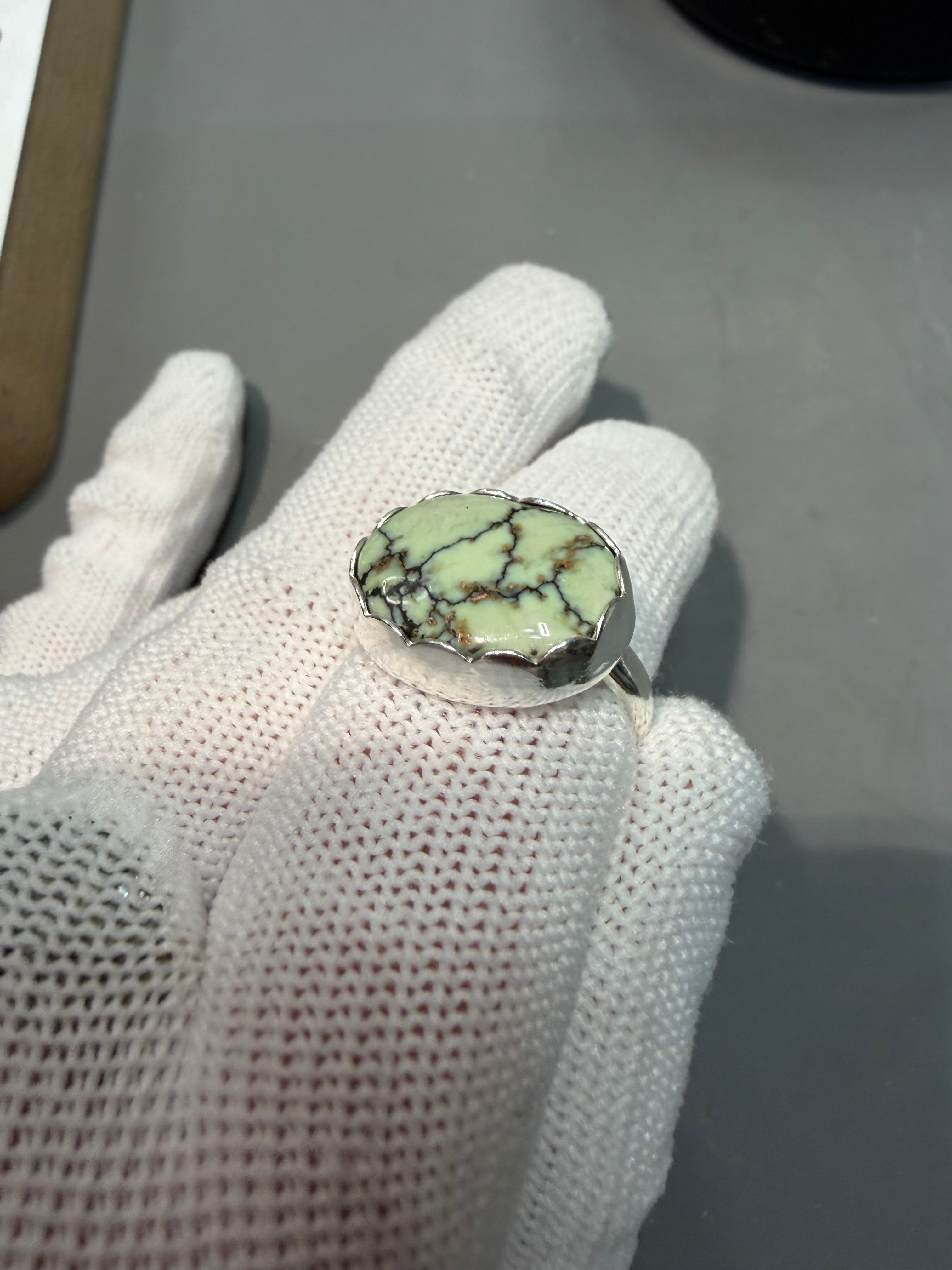 Monarch Variscite Ring in Sterling Silver! It's Stunning!