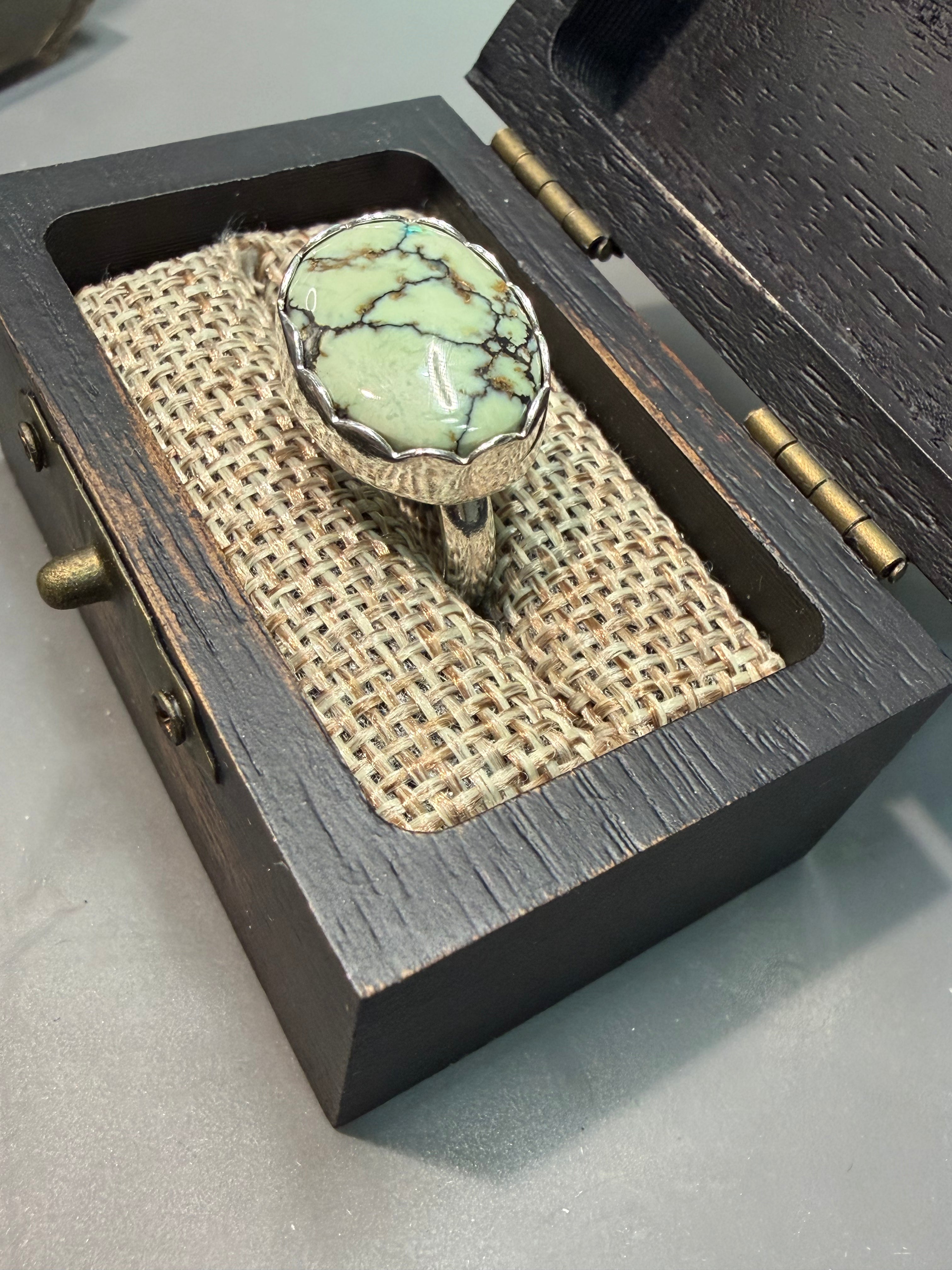 Monarch Variscite Ring in Sterling Silver! It's Stunning!