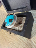 "Living" Bold Statement Ring - One of a Kind Ring set in Matte Finish Sterling Silver!!