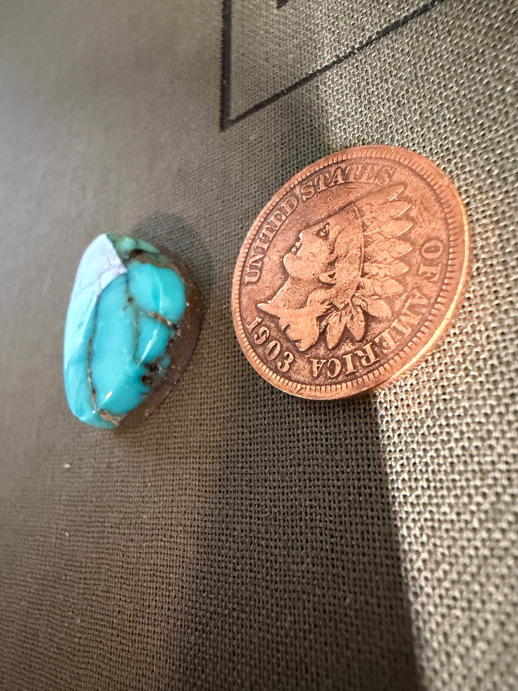 Arizona Turquoise Mountain Stone - Up for Your Consideration!