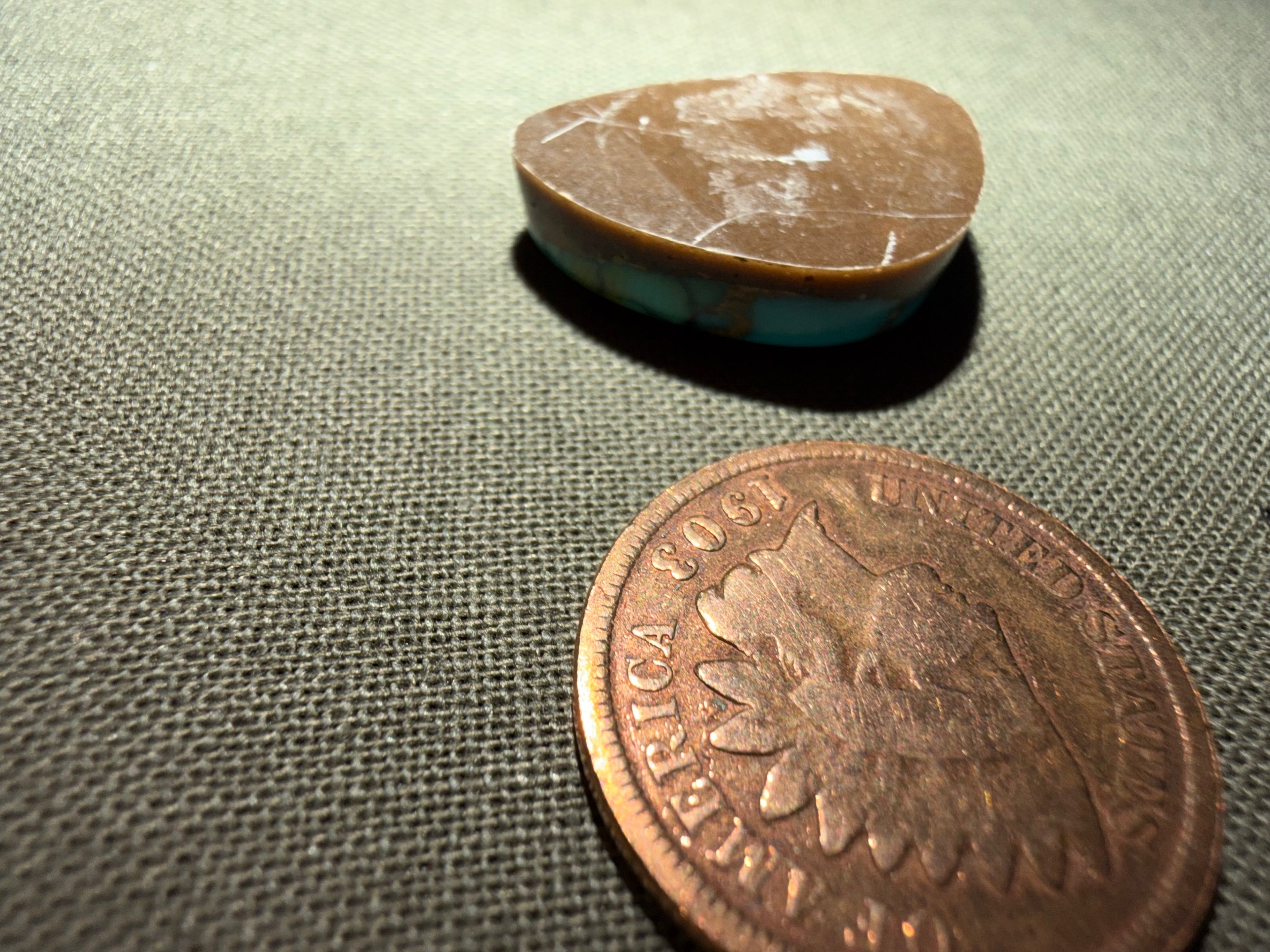 Arizona Turquoise Mountain Stone - Up for Your Consideration!