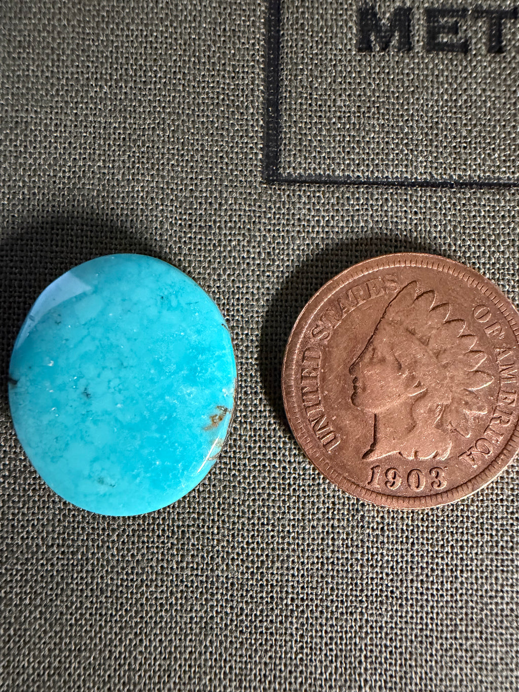 Stunning Blue Gem Cabochon! Price Drop!