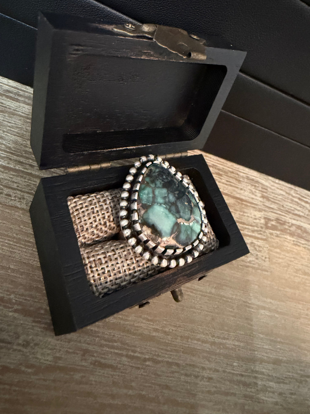 Blue Boy Variscite Statement Ring!!