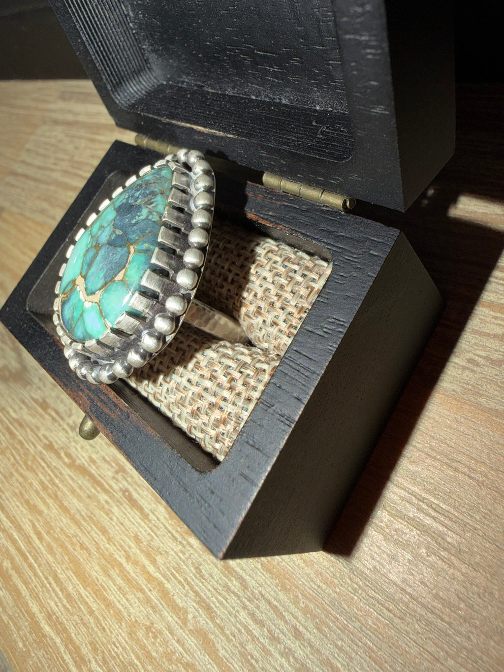 Blue Boy Variscite Statement Ring!!