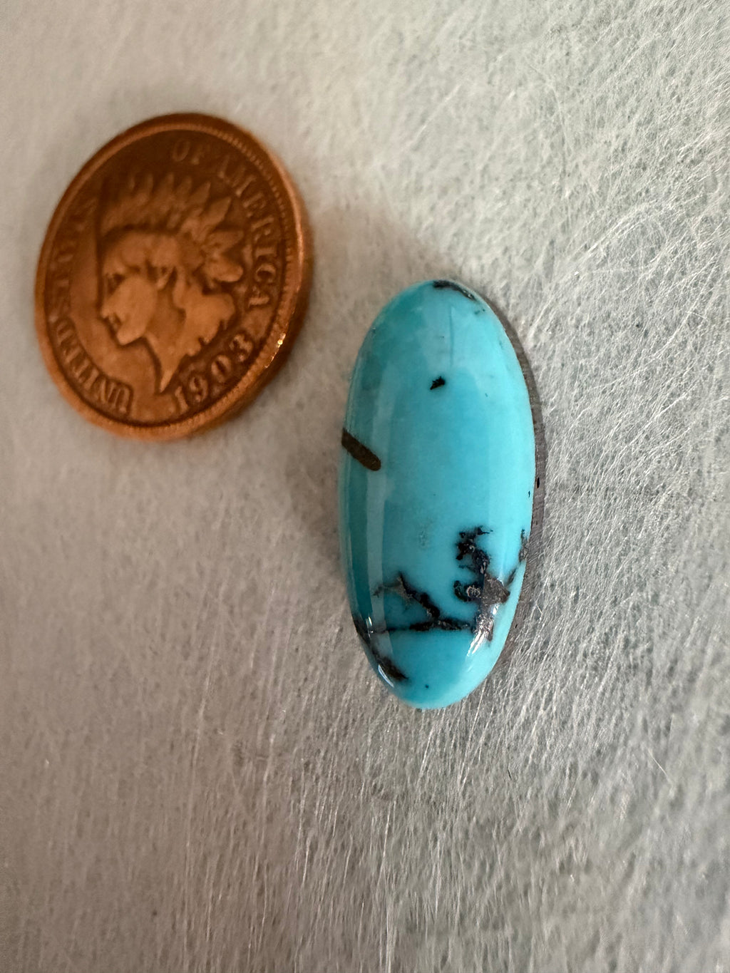 Turquoise Mountain Cab! Beautiful markings. Very Unique! (backed)