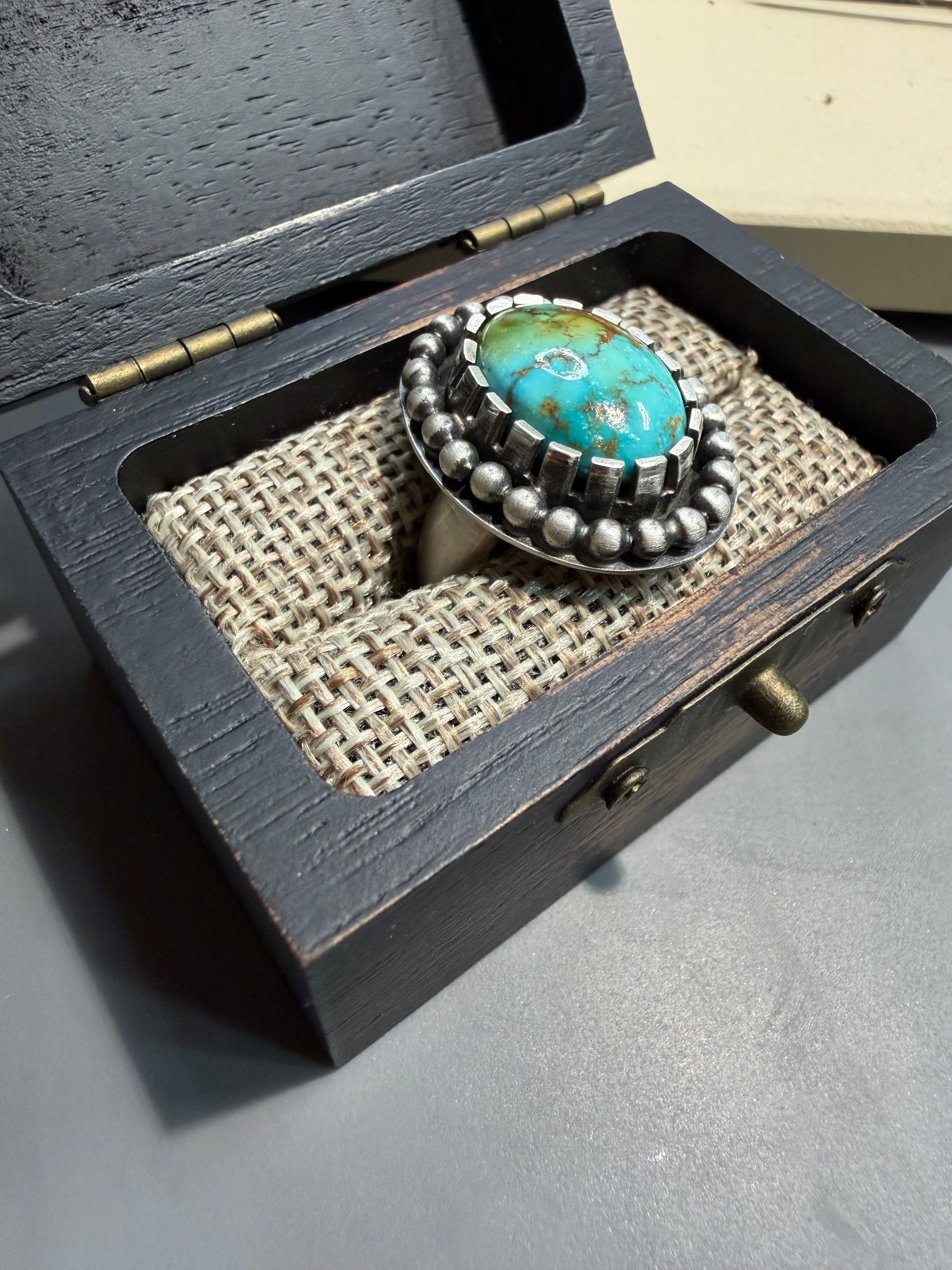 Stunning 9 carats of Polychrome Sierra Bella Turquoise!