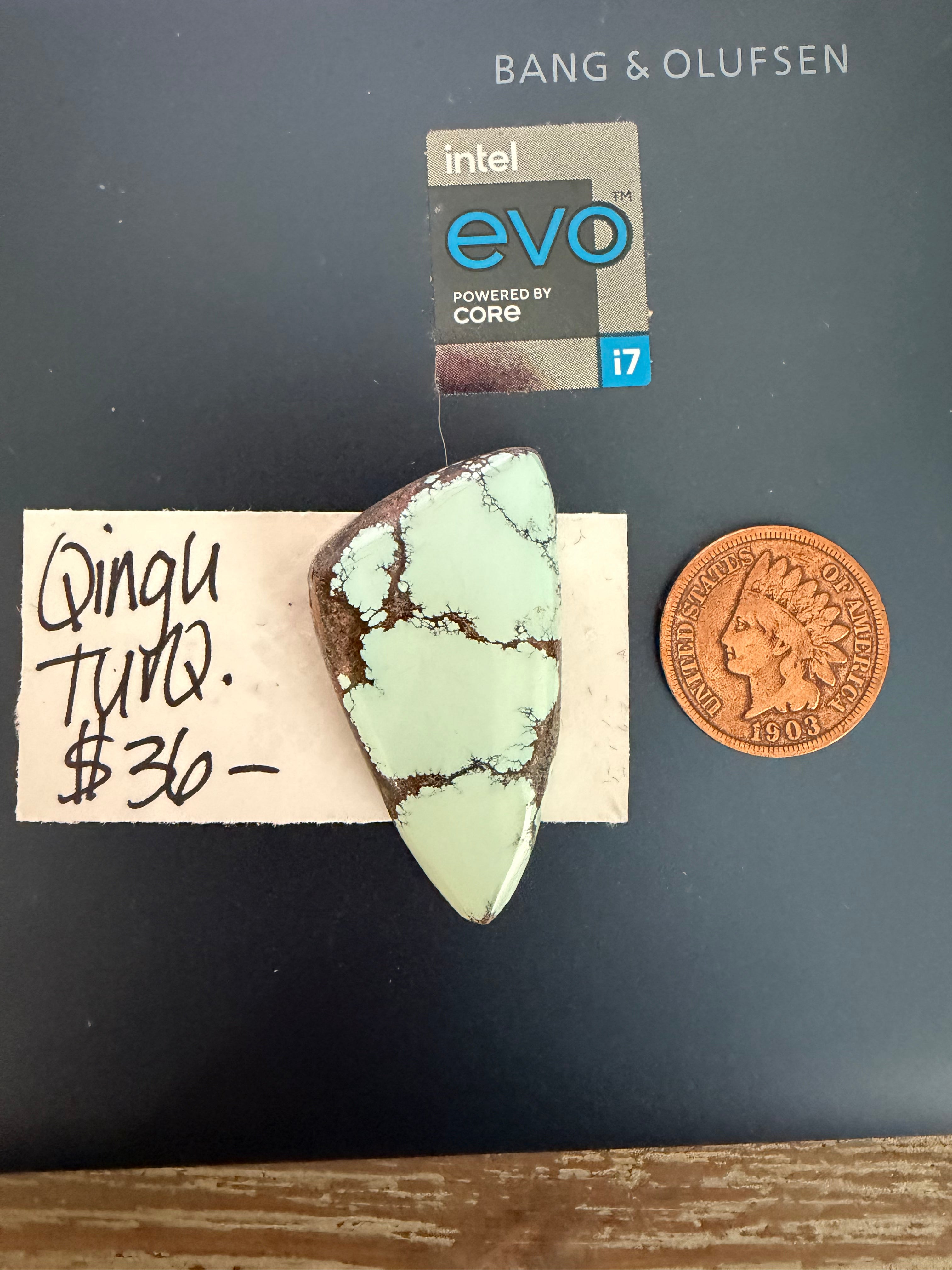 Triangular Qingu Turquoise!