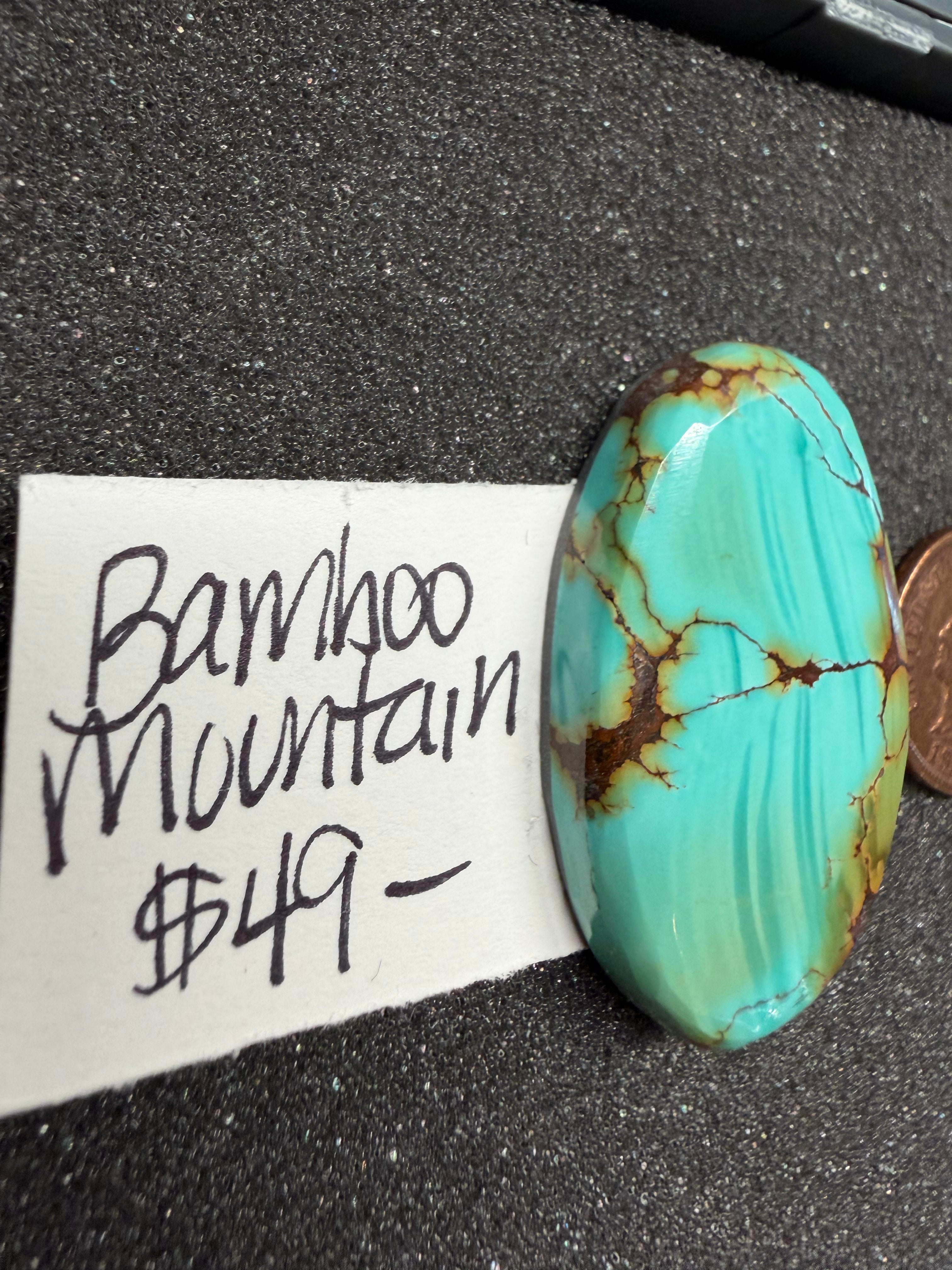 Bamboo Mountain - Chunky Oval! Gorgeous Colors! One of a Kind!