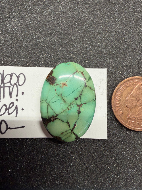 Bamboo Mountain Turquoise From Hubei Province.