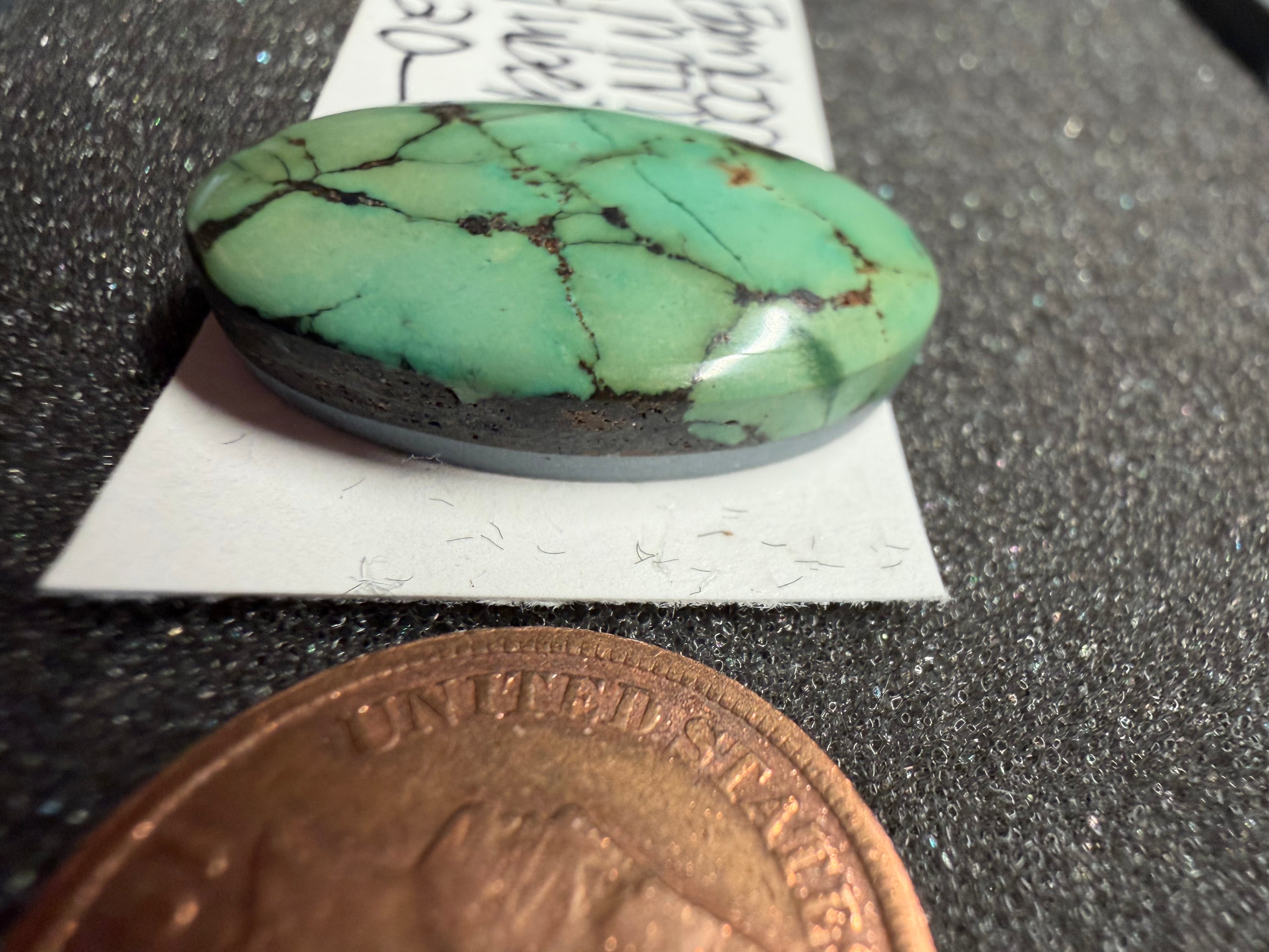 Bamboo Mountain Turquoise From Hubei Province.