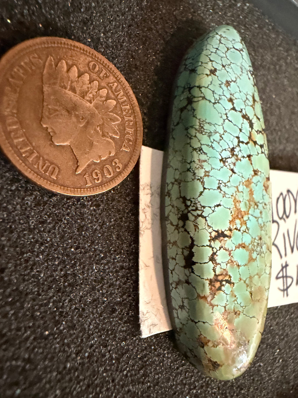The Holy Grail of Moon River Turquoise!! Make room at Your Bench!!