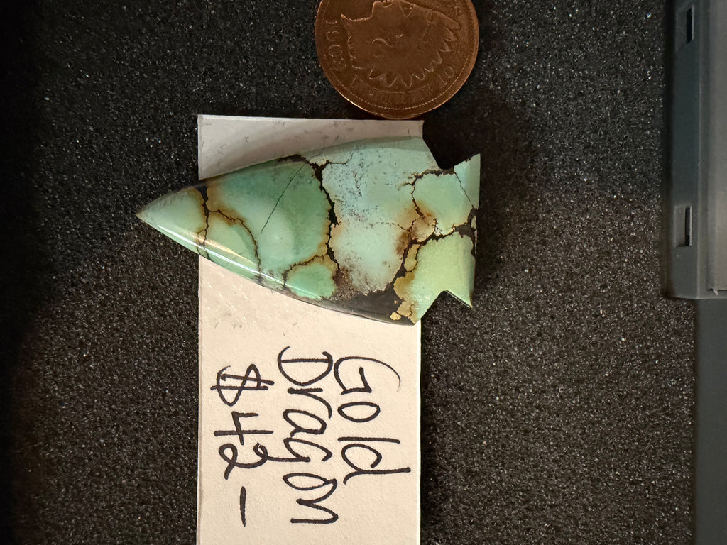 Golden Dragon Mountain Turquoise is Breathtaking!