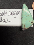 Gold Dragon Turquoise is Dramatic and Regal!