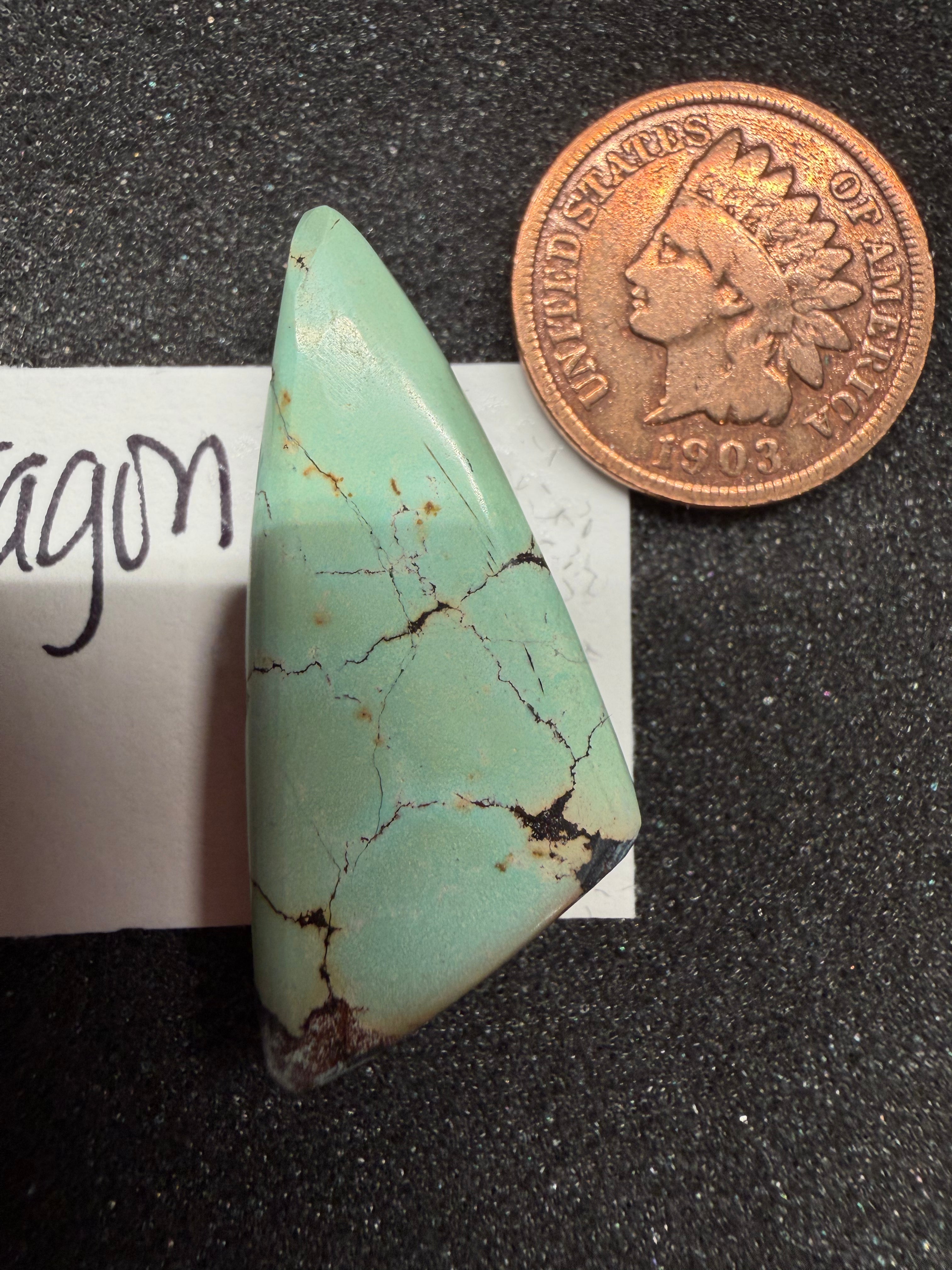 Gold Dragon Turquoise is Dramatic and Regal!