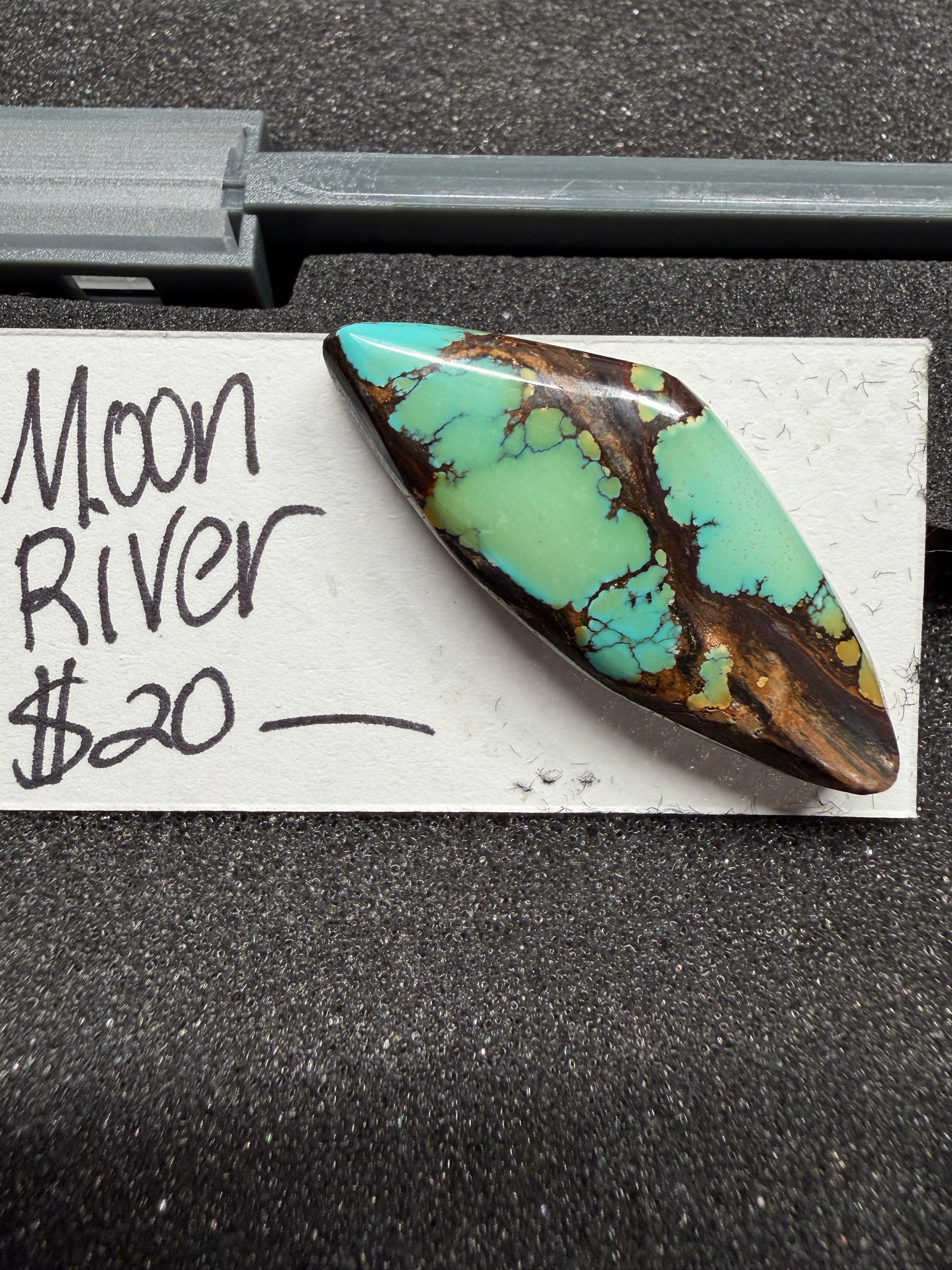 ON SALE!! Moon RIVER Turquoise!! LOOK AT THE BLUE HALO MATRIX!!