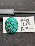 On Sale Now! Look at the Stunning Black Web Matrix on this Hubei Turquoise!